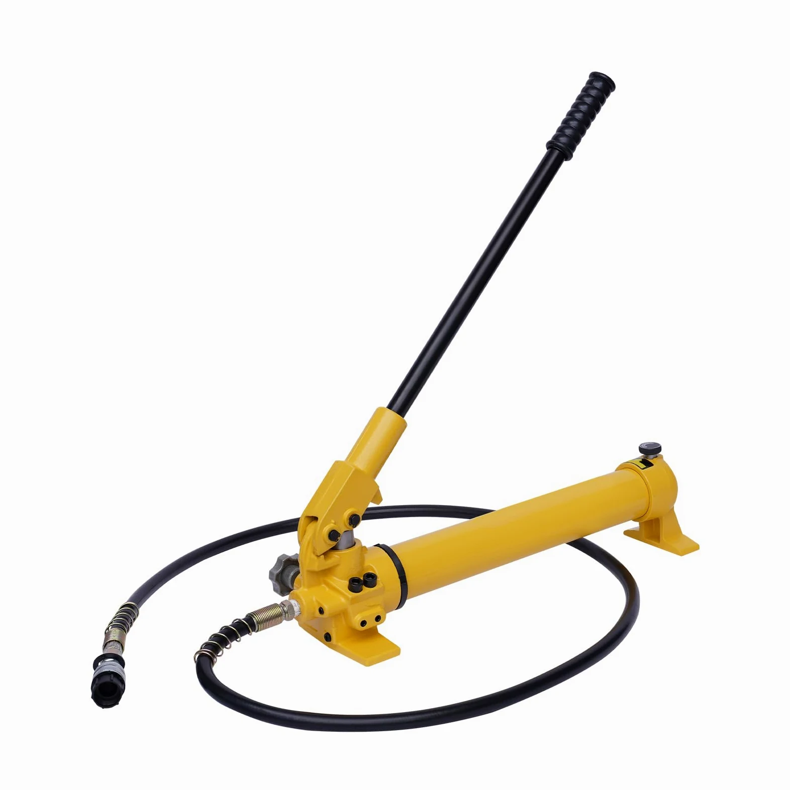 Bomba hidráulica manual especificación de interfaz ZG3_8, bomba hidráulica manual con longitud de manguera de 1,8 m, bomba hidráulica manual 0-70 mpa, cilindro hidráulico de 700 cc con bomba
