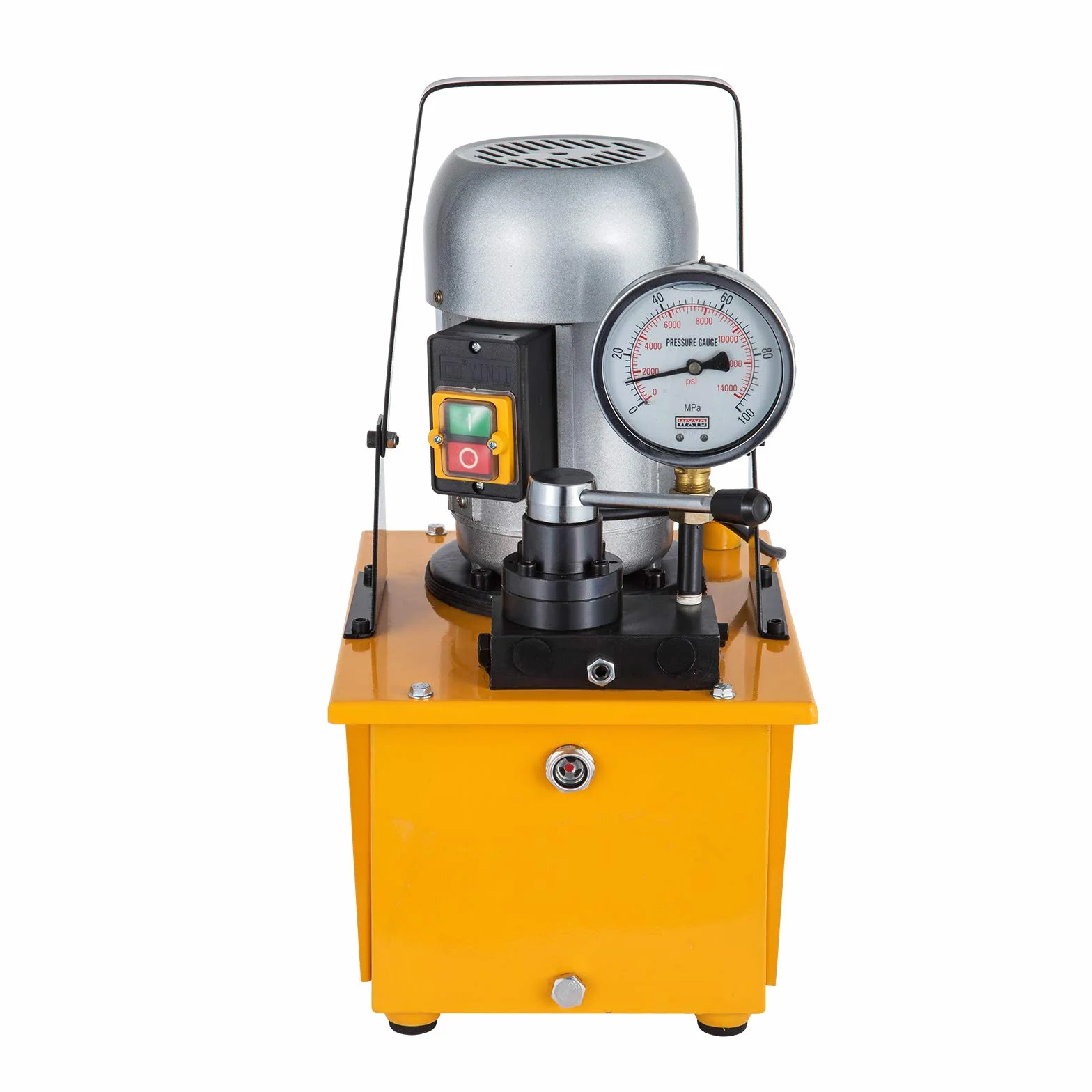 Bomba Hidráulica Eléctrica Bomba Hidráulica Accionada por 10000 PSI Bomba de Doble Acción Eléctrico Hidráulico Bomba Hidráulica Eléctrica de Presión de Aceite