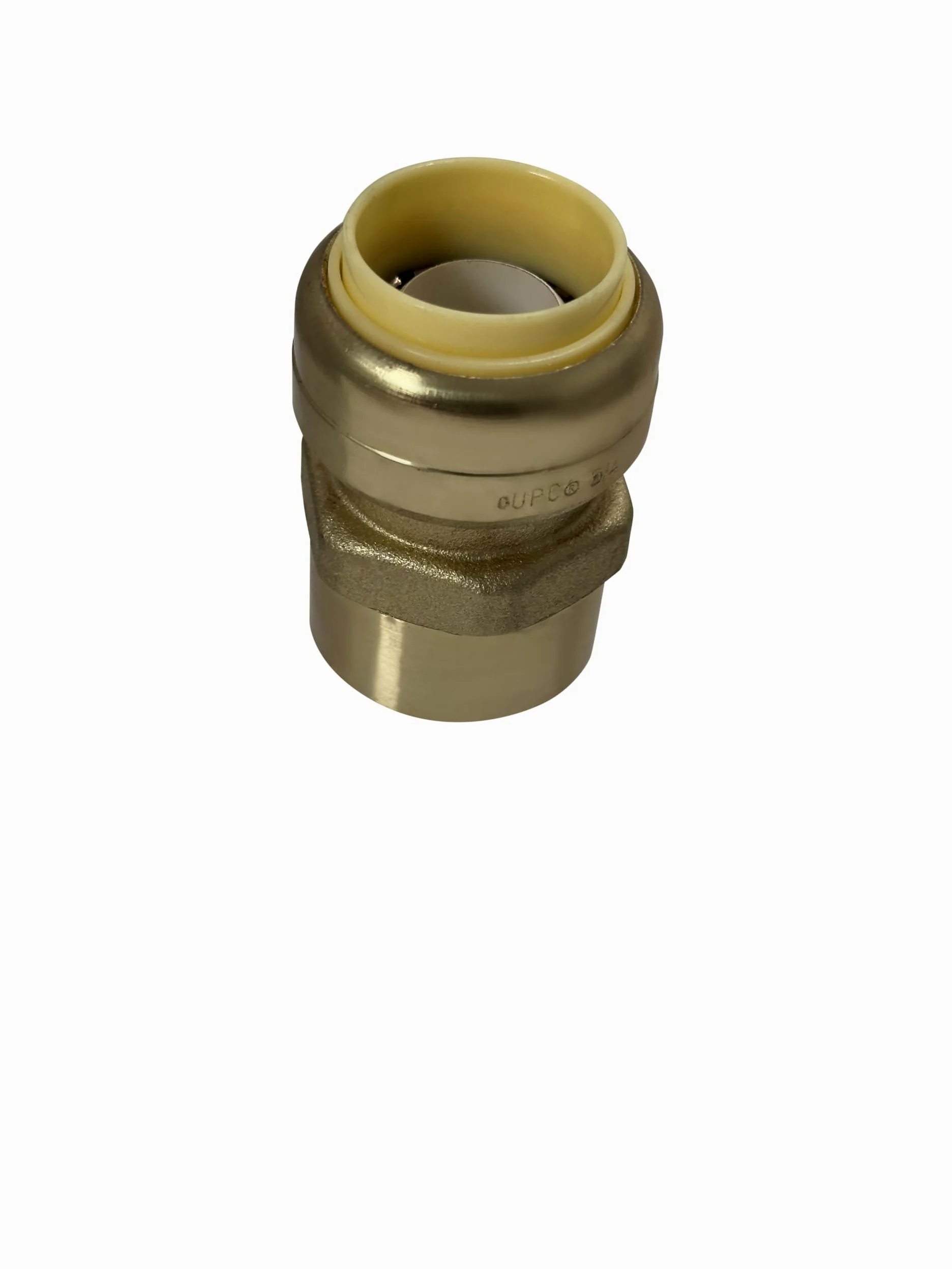 10 piezas 3/4 "push Fit X 3/4" macho NPT adaptador, certificado A ansi61 NSF plomo latón, Tubería de cobre, PEX, el CPVC