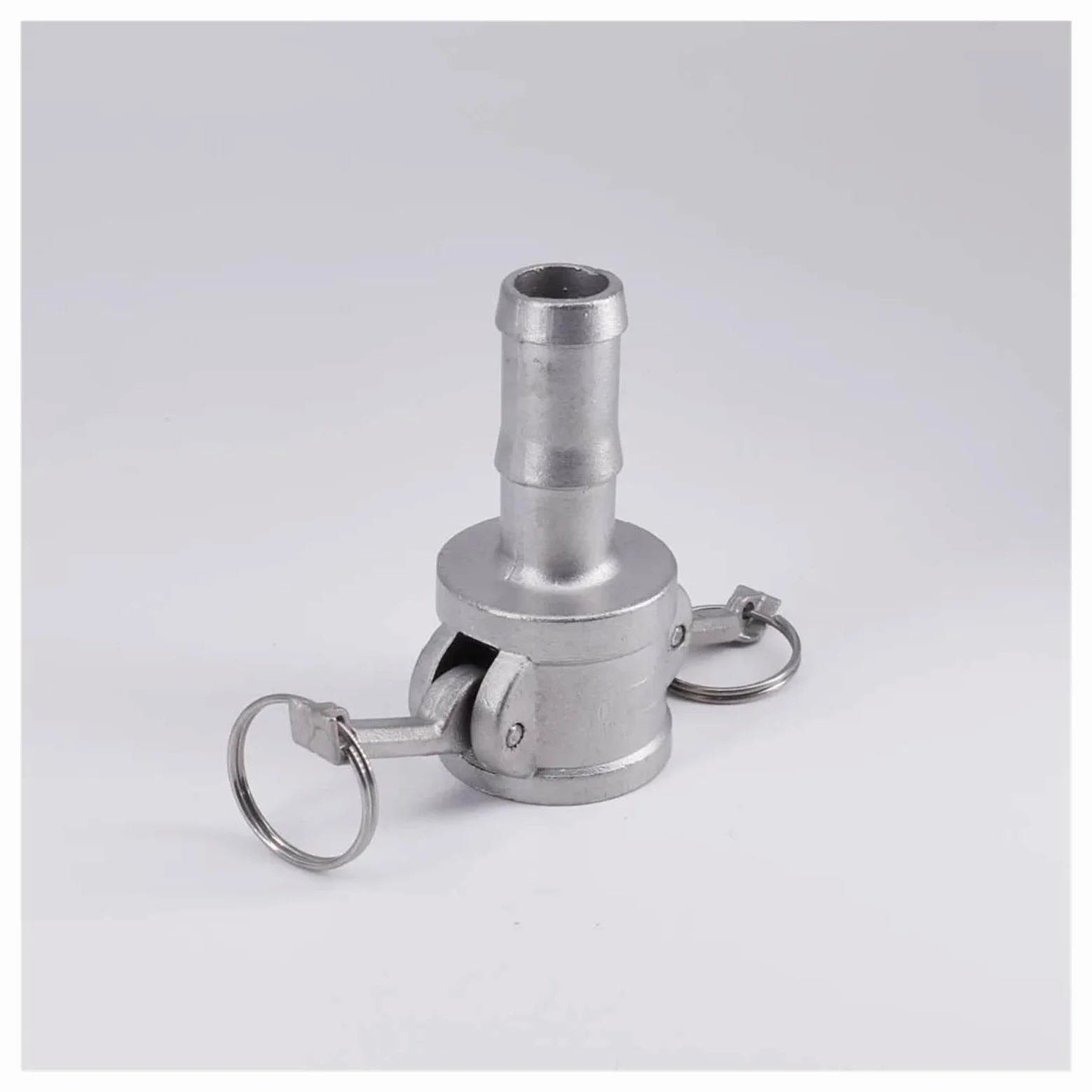 1/2 "Hoosetail Barb X Socket tipo C Camlock Acoplamiento de desconexión rápida 304/316 Stianless Cam Groove(304,C_2-1/2")