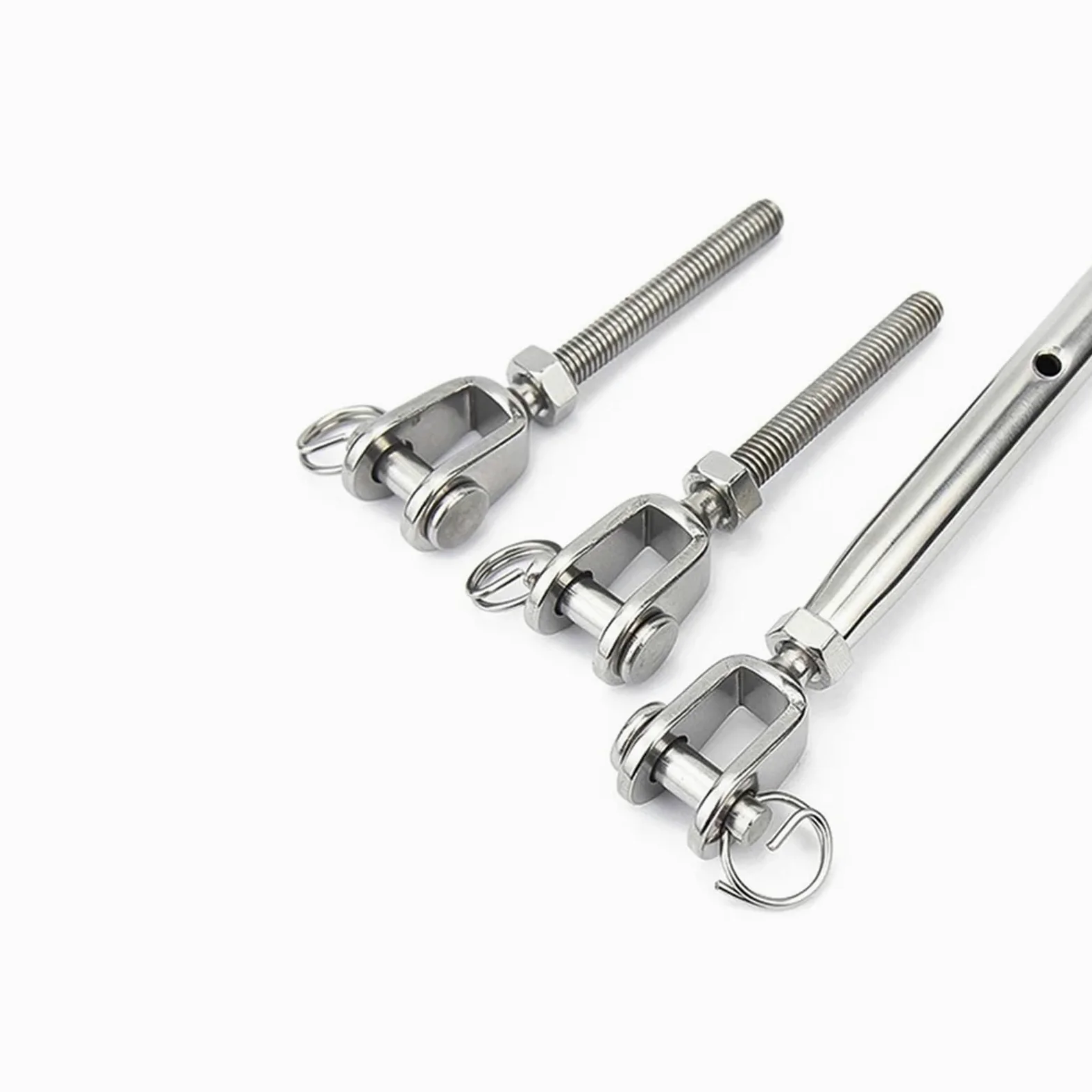 4 Uds M5-M10 mandíbula de cuerpo cerrado/tensor tornillo cesta flores for cuerda Cable tensor para Cuerda(M10)