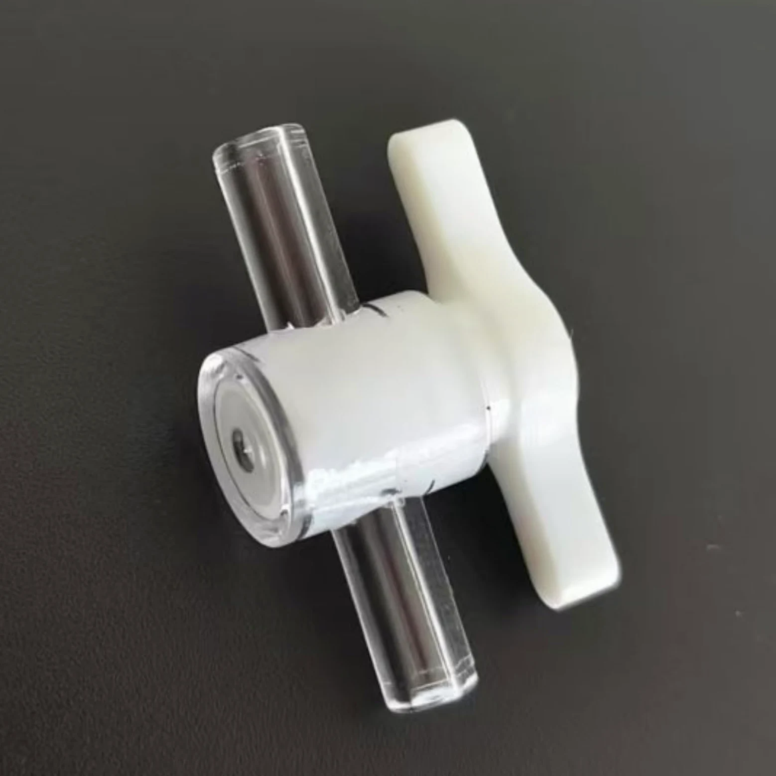 Válvula de llave de paso de 2 vías de 100 piezas for maquinaria de laboratorio y alimentos | Conexiones macho/hembra | Duradero y seguro
