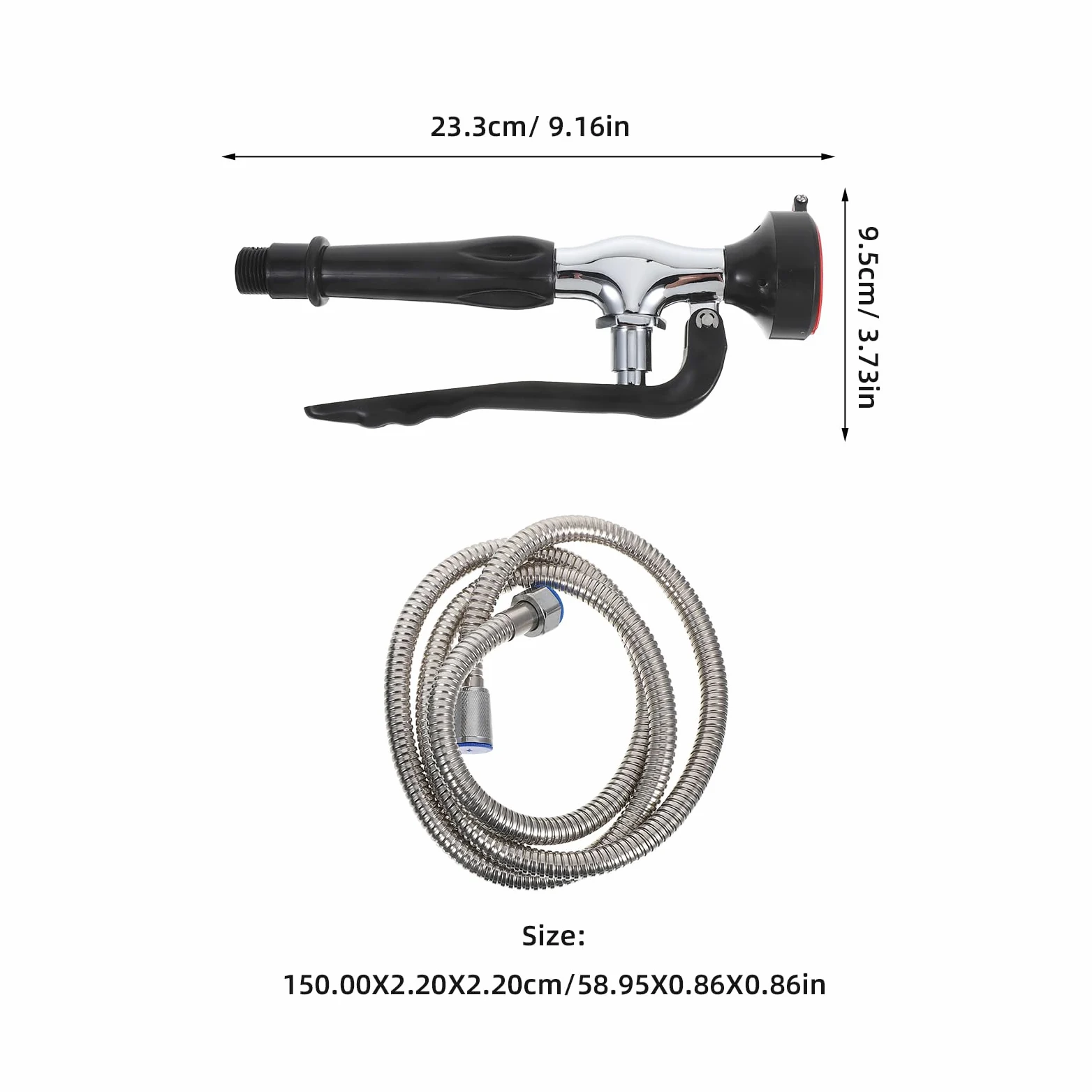 Grifo Lavaojos de Emergencia 1 Juego Acero Inoxidable y Cobre | Manguera de Acero Inoxidable, Accesorio para Fregadero, Oficina y Hogar