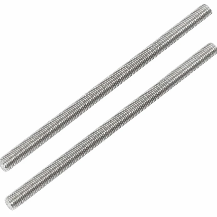 M6-M20, 250 Mm, 1 Varilla Roscada Fina de Acero Inoxidable 304. Varilla Roscada con Rosca Completa/M 20 * 1.5 * 250