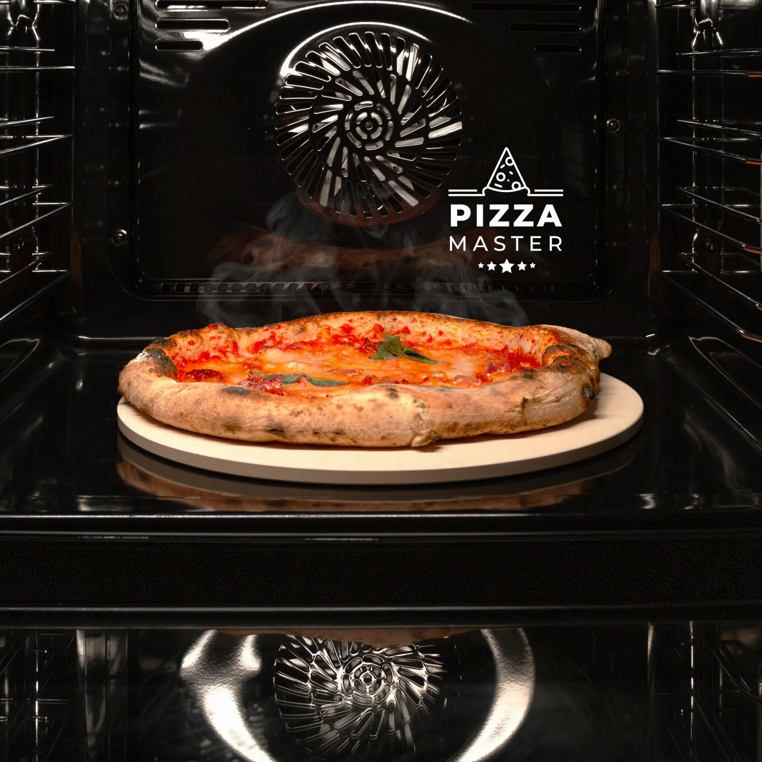Cecotec Horno Integrable 60cm Bolero Hexa SM406000 2900W 72L 12 Funciones Piedra para Pizzas Steam Assist EasyClean Eco Defrost