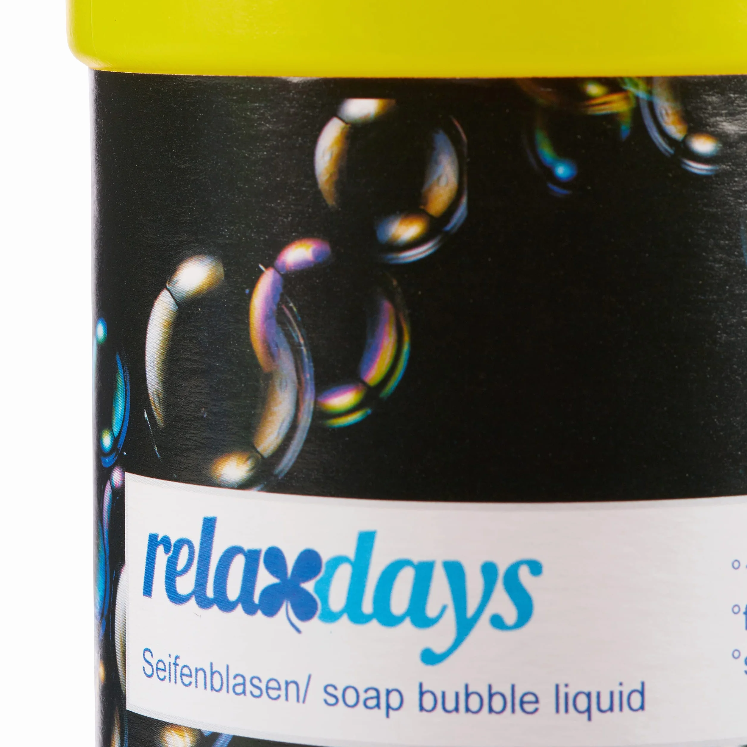 Relaxdays Jabón Pompas Recambio, 1 Litro, multicolor