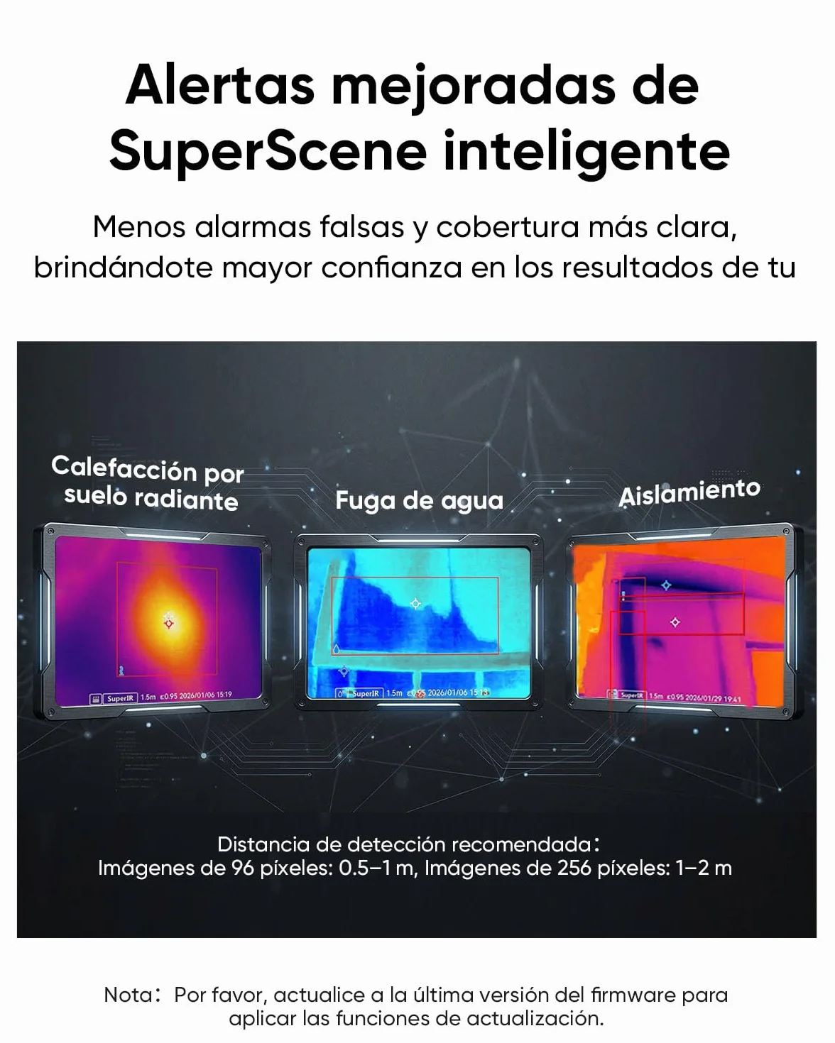 HIKMICRO D02 Cámara Térmica 240x240 con Cámara Visible SuperScene 3200mAh