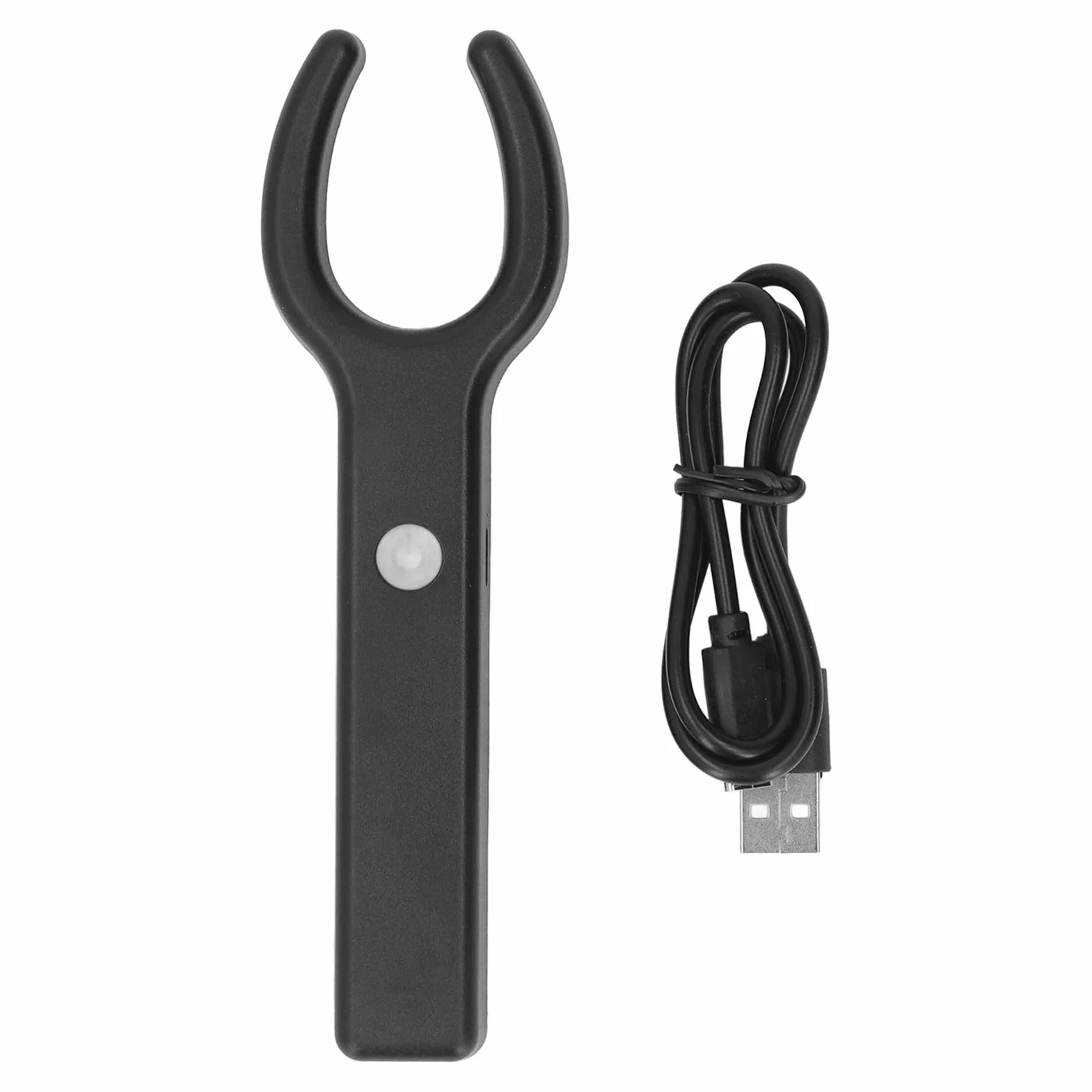 Cryfokt Buscador de Venas LED, Transiluminador de Luz Amarilla USB Recargable Lámpara Localizadora del Visor de Venas Infrarrojos de Mano Instrumento de Visualización Vascular
