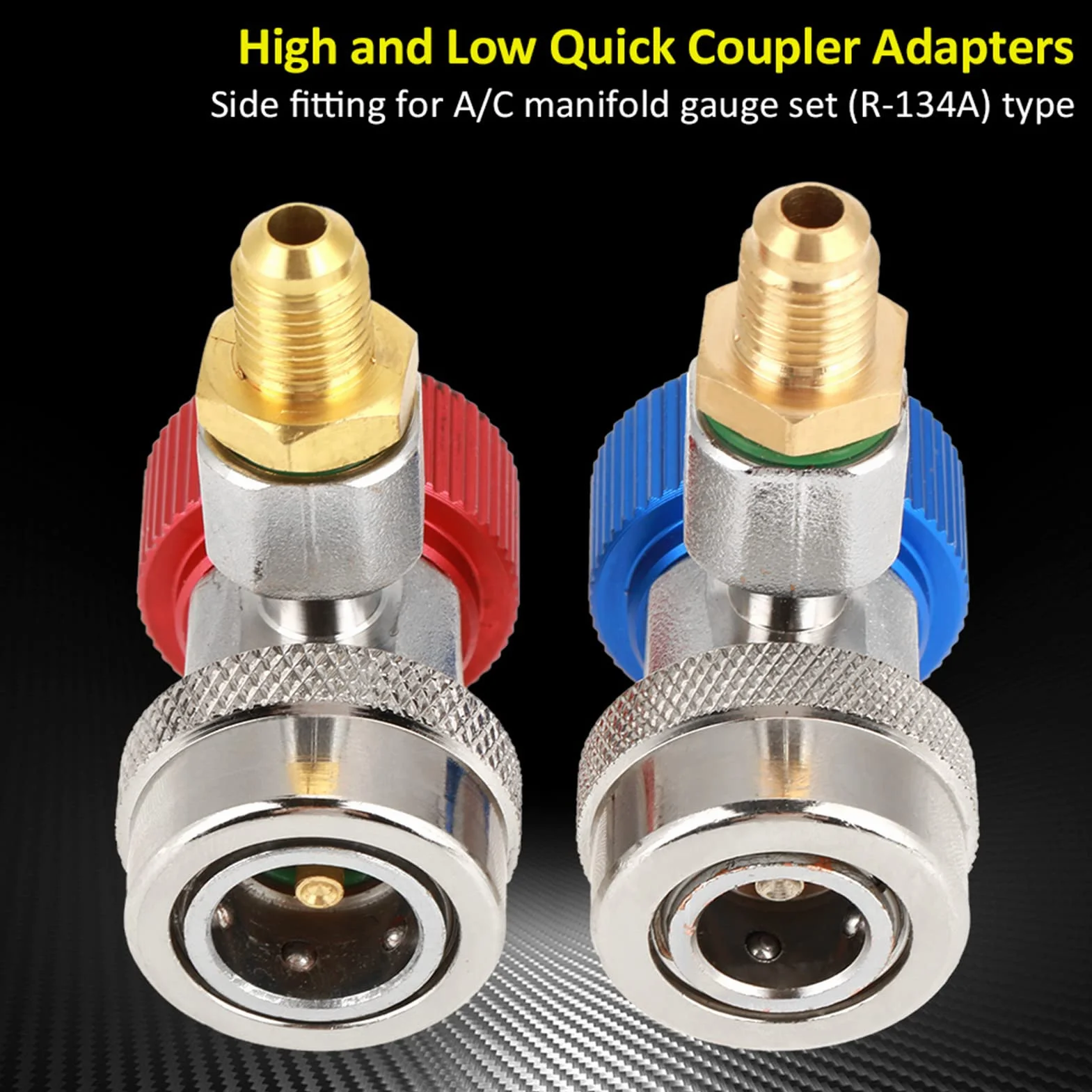 R134A Adaptador de Acoplador Rápido para Aire Acondicionado, Accesorios de Rodamientos
