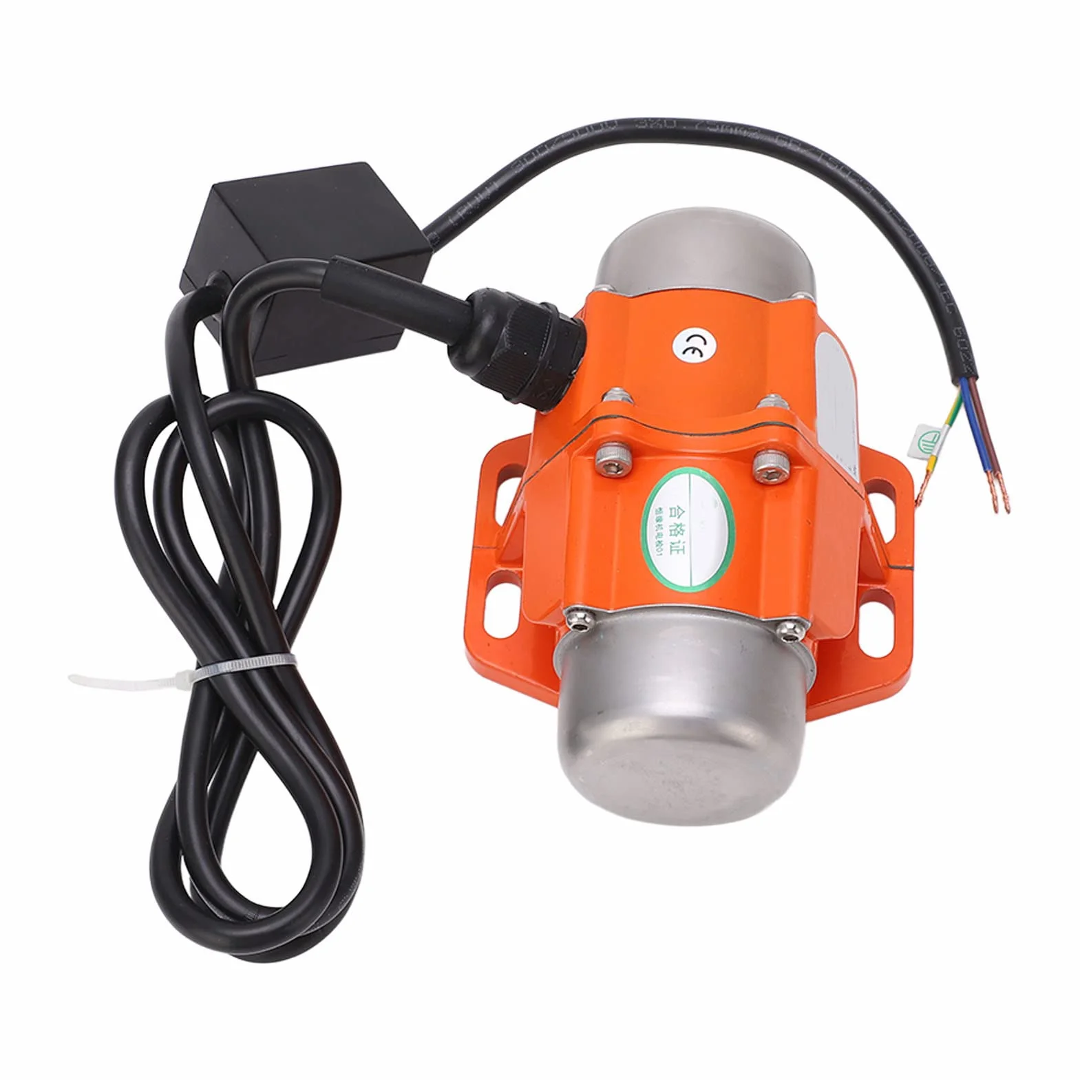 Motor vibrante, motor vibratorio as¨ªncrono de bajo ruido, 220 V, m¨¢ximo 3600 RPM, protecci¨®n IP66 para dispositivos de maquinaria(#4)