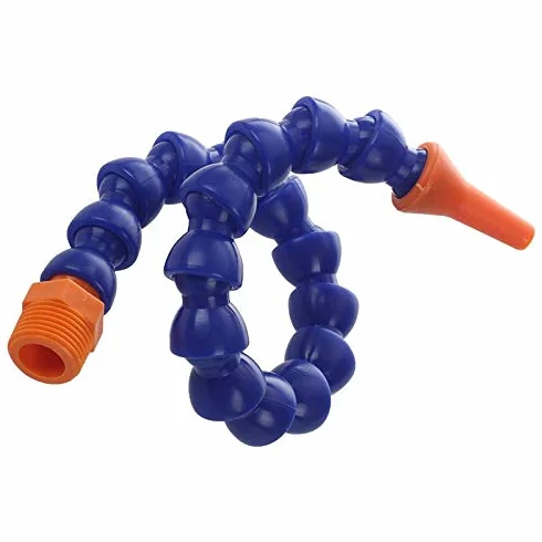 Vogueing Tool Tubo flexible de refrigerante 1/4" PT Universal Spray Plástico Agua Aceite Refrigerante Tubo Boquilla redonda para torno, fresado, máquina CNC, maquinaria hidráulica (50 cm)
