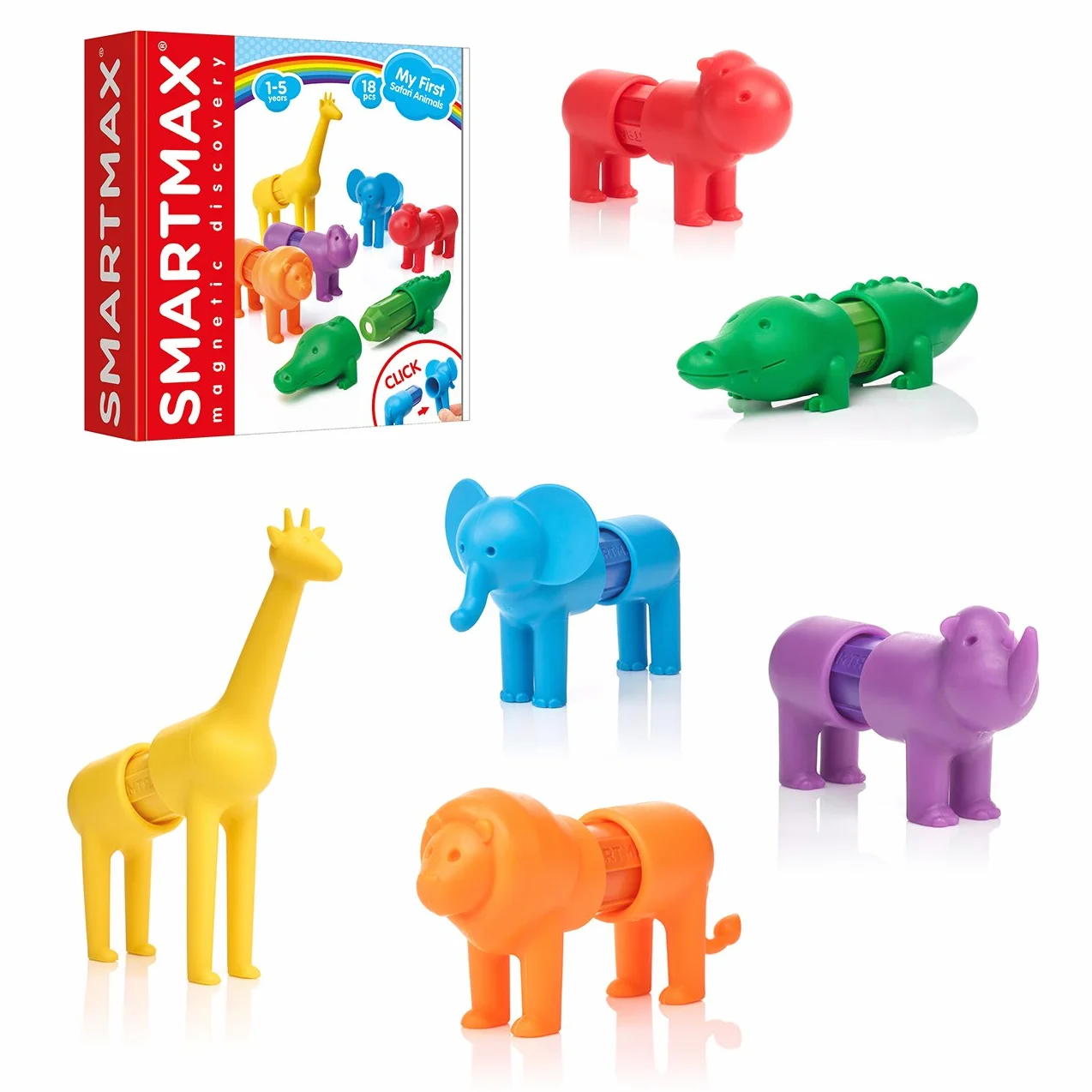 Smartmax My First Safari Animals Juegos Infantiles Educativos Regalo Bebes Niños 1-5 Años