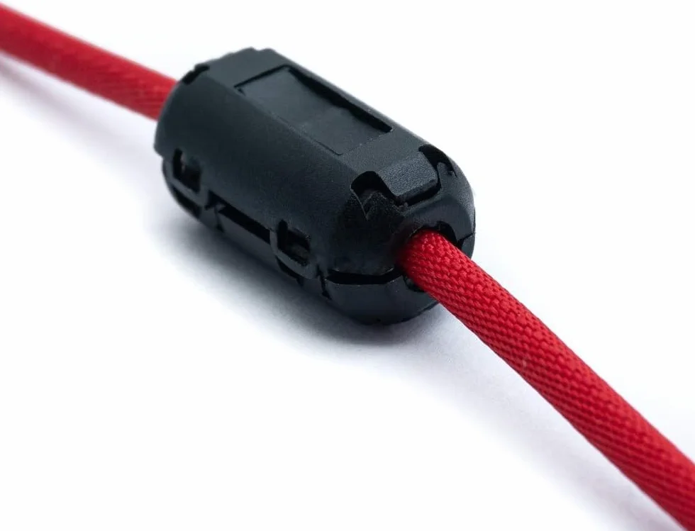 Núcleo de Ferrita 13 mm Dividido, Anillo de Ferrita para Cables, 5 Unidades