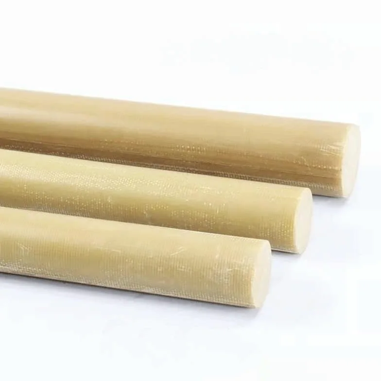 Barra de fibra de vidrio FR4, varilla de resina epoxi de 50cm, barra aislante de alta resistencia(25mm)
