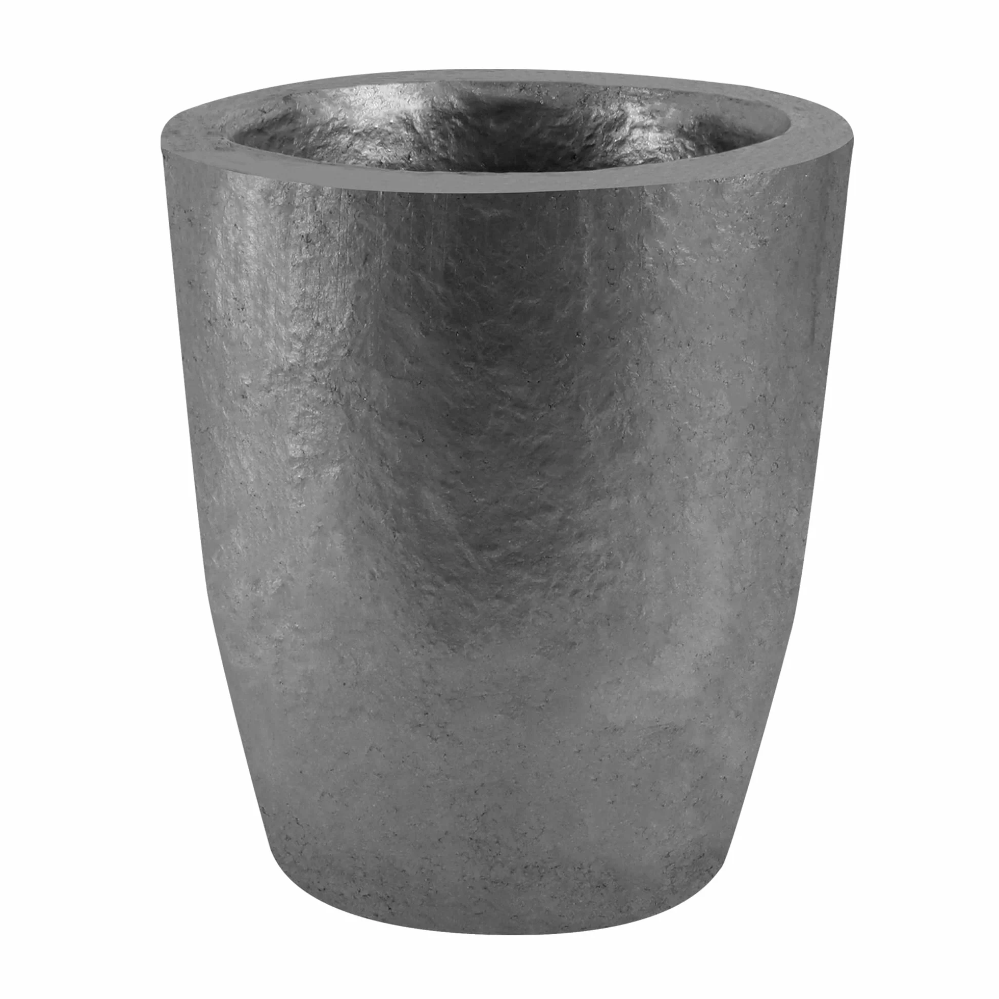 Crisol de grafito de carburo de silicio 3.5 kg 390 ml 1800°C para fundición de aluminio oro plata cobre