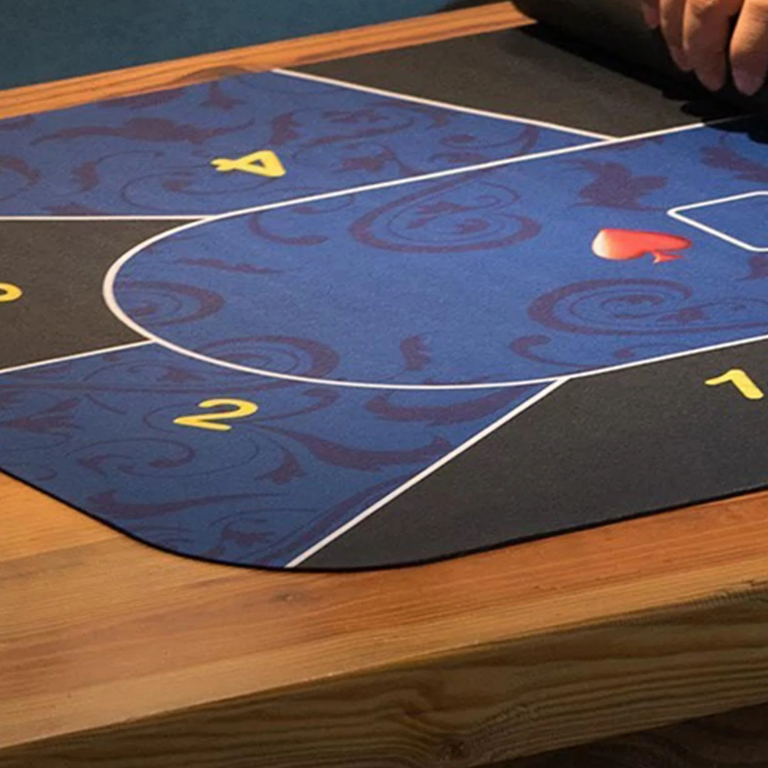 Alfombra De Mesa De Póker, Alfombra De Póker De Texas, Goma Antideslizante, Entretenimiento En El Hogar