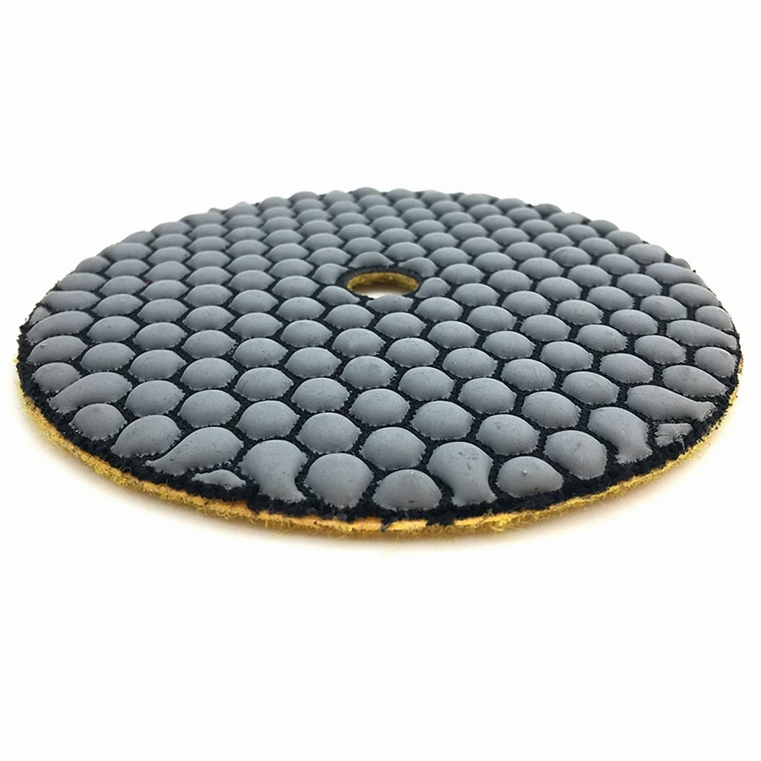 Rueda de Pulido, 10 Piezas Almohadilla de Pulido en Seco de 5 Pulgadas Disco de Pulido de Diamante de Resina de 125 Mm Herramienta de Pulido de Granito de Mármol Abrasivo/800/10 Pcs