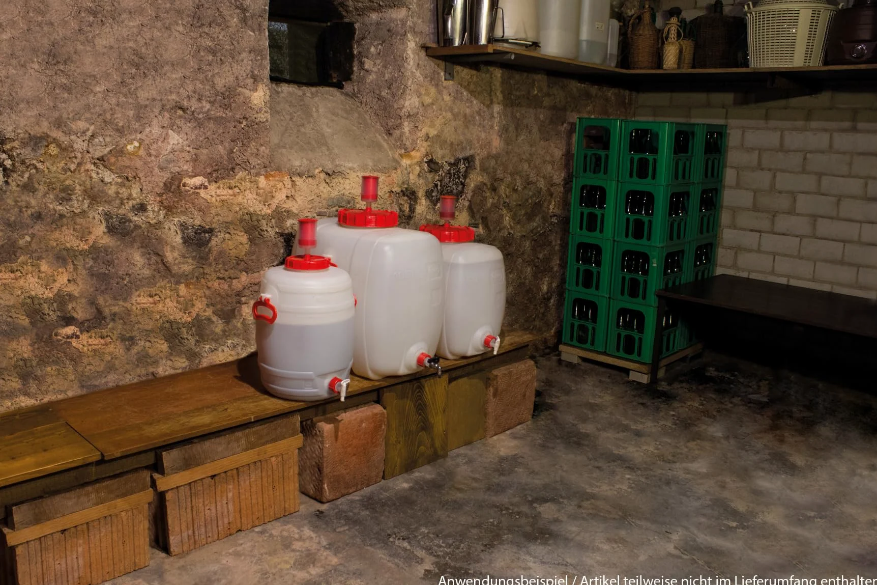 GRAF bidón Universal 30 L Redondo de PE Apto para Alimentos