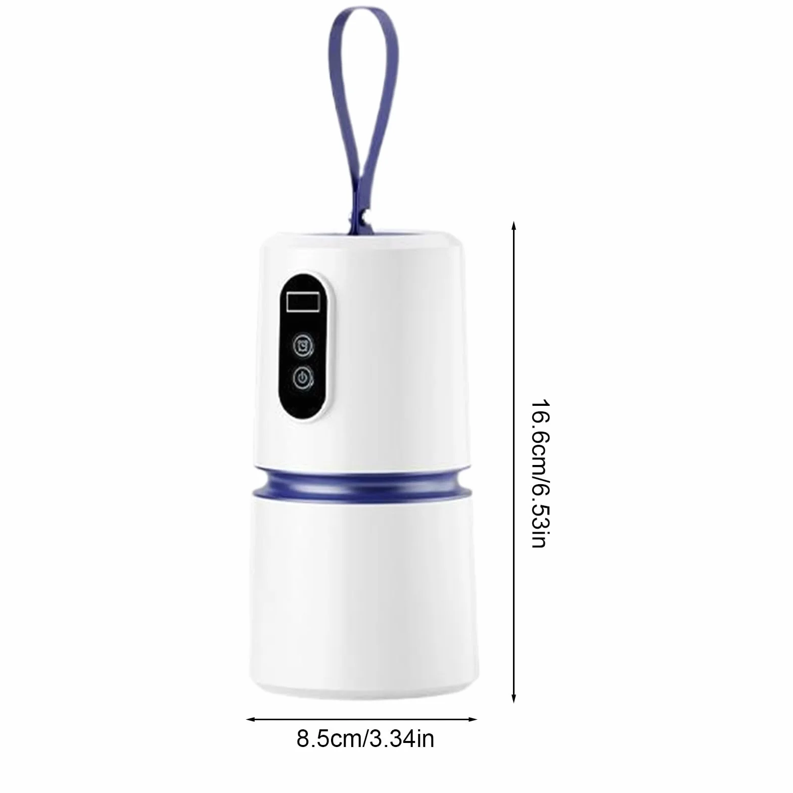Secadora portátil para ropa con temporizador para autocaravanas compacta