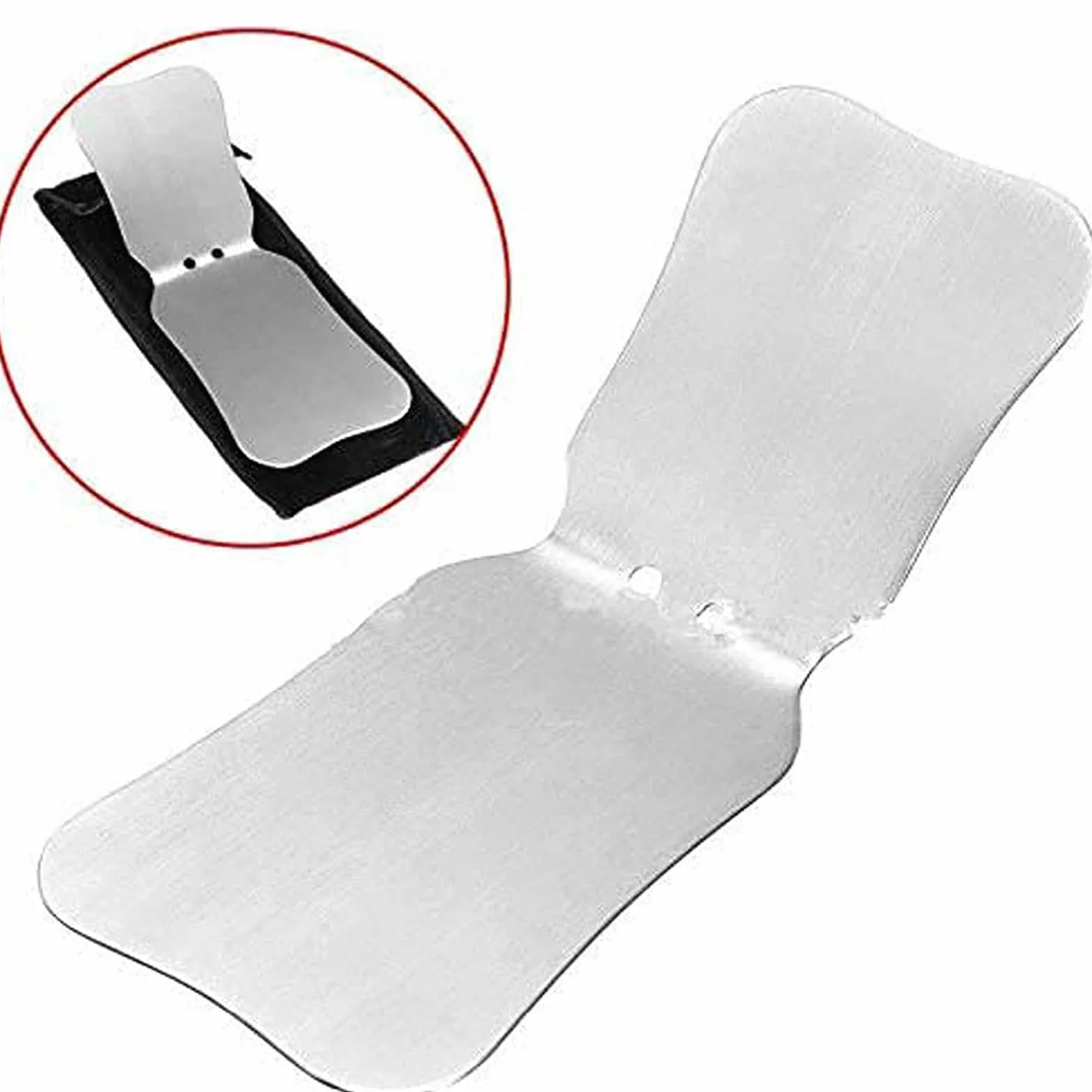 Espejos de Fotografía de Acero Inoxidable, Reflector Intraoral de Ortodoncia de Doble Cara