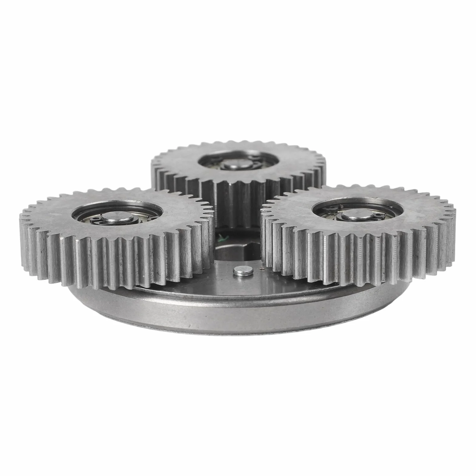 Juego de engranajes planetarios 36T para motor Bafang 500W-750W, acero, 47.5mm, 88mm giro derecha, 12mm plateado