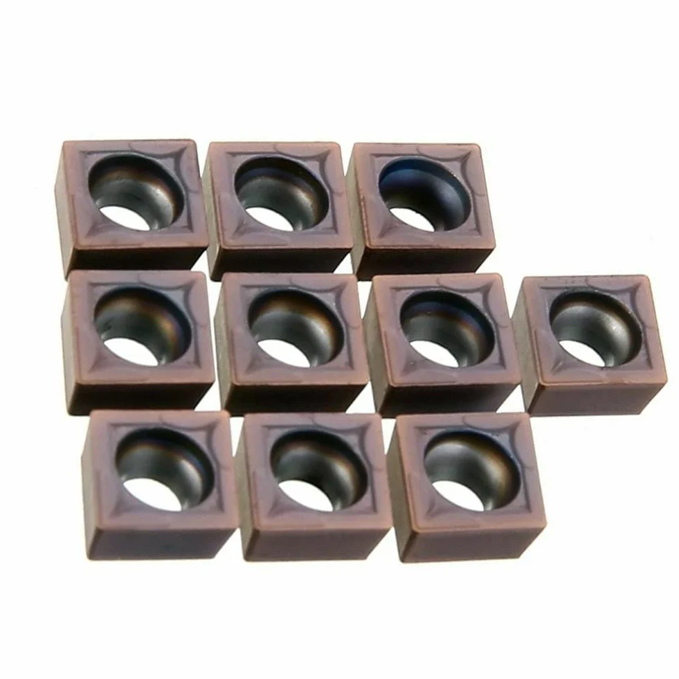 CCMT09T308 VP15TF Insertos de carburo indexables CCMT 32.52 10 piezas herramienta de torneado