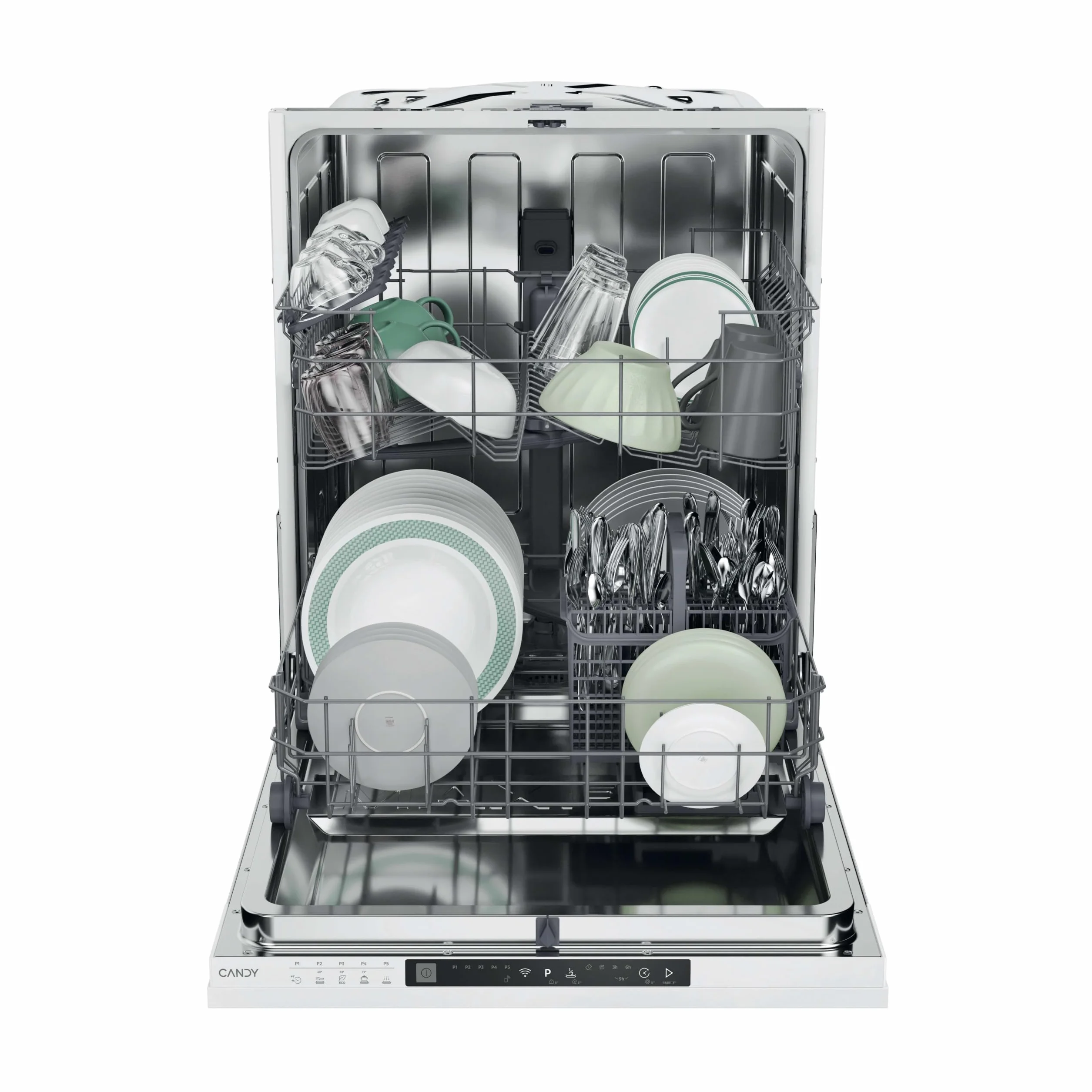 Candy CI 3E53E0W Lavavajillas Integrable 60 cm 13 Servicios 53 dBA Motor Inverter