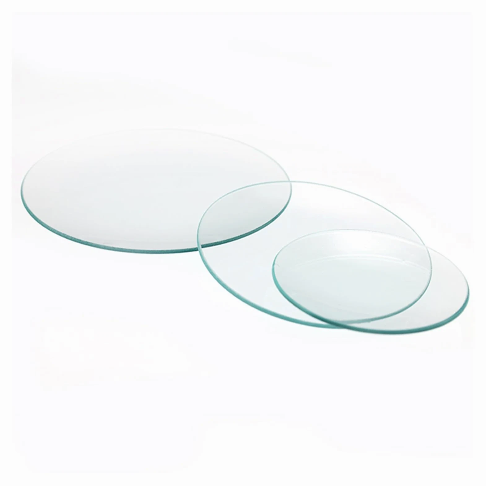 YYJzsw 10 unids/lote de vidrio de reloj plano, paneles de vidrio redondos, plato de placa de muestreo de superficie, cubierta de vaso de vidrio 45/50/60/70/80/90/100/120/150mm(150mm)