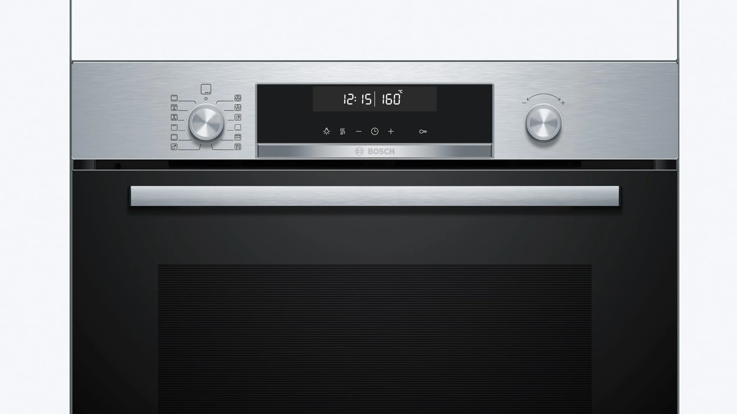 Bosch Horno Multifunción Pirolítico Serie 6 60 cm AirFry 3D Hotair Acero HBG578ES3