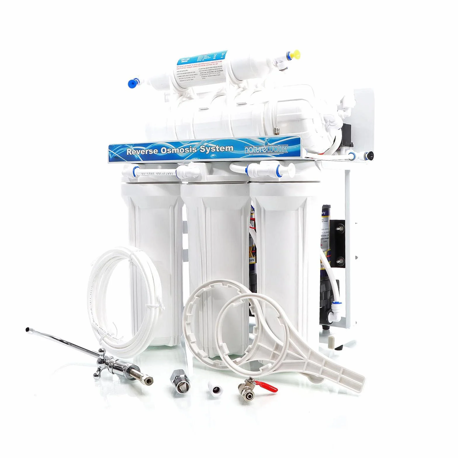 Naturewater NW-RO400-E2 Equipo de ósmosis inversa (RO) 1500l/día Filtración Tratamiento del agua
