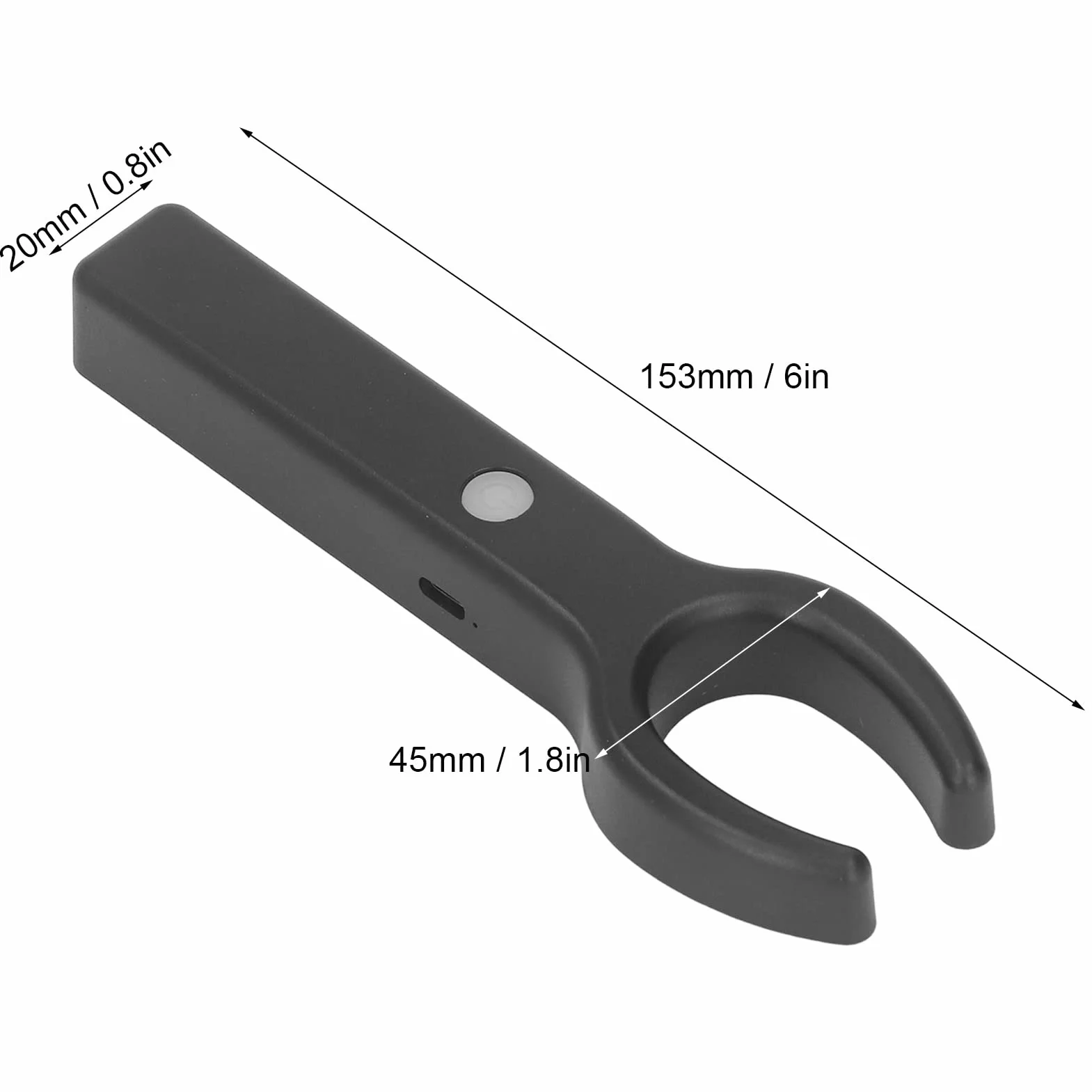 Cryfokt Buscador de Venas LED, Transiluminador de Luz Amarilla USB Recargable Lámpara Localizadora del Visor de Venas Infrarrojos de Mano Instrumento de Visualización Vascular