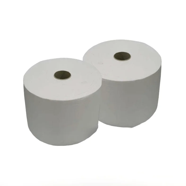 Bobinas Industriales y Dispensador de Papel Reciclado y de Pasta 2 Capas - Mandril Ø76 mm, Rollos de 300 a 800 m, Uso Industrial y Profesional (2 Bobinas 450 m/bobina Reciclado)