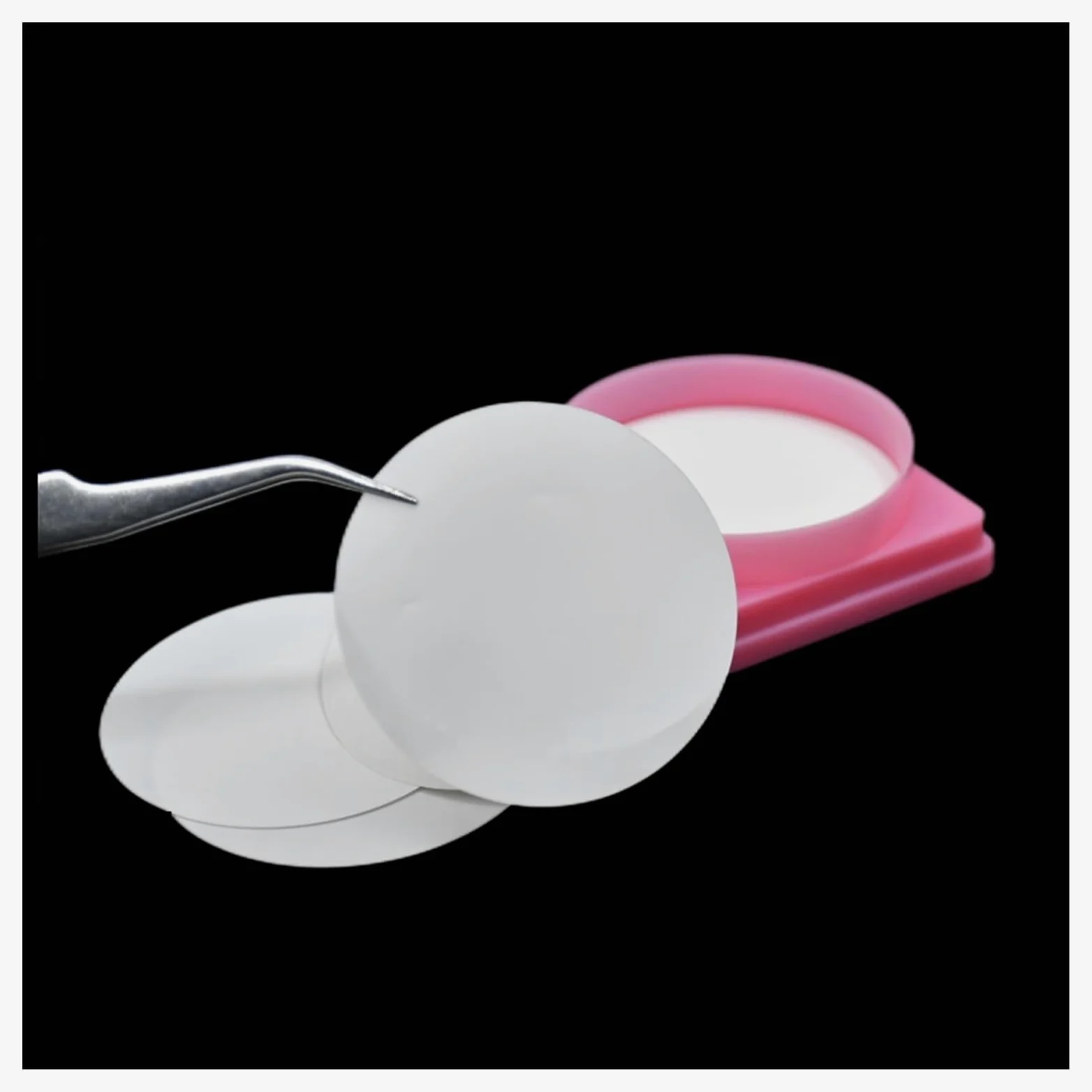 Equipo de Laboratorio Membranas de Filtro microporosas PVDF hidrofóbico 25 47 50 60 90 100 mm Tamaño de poro 0,22 0,45 um Micro Filtro de Membrana (Size : 100mm 0.45um 50 Pcs)
