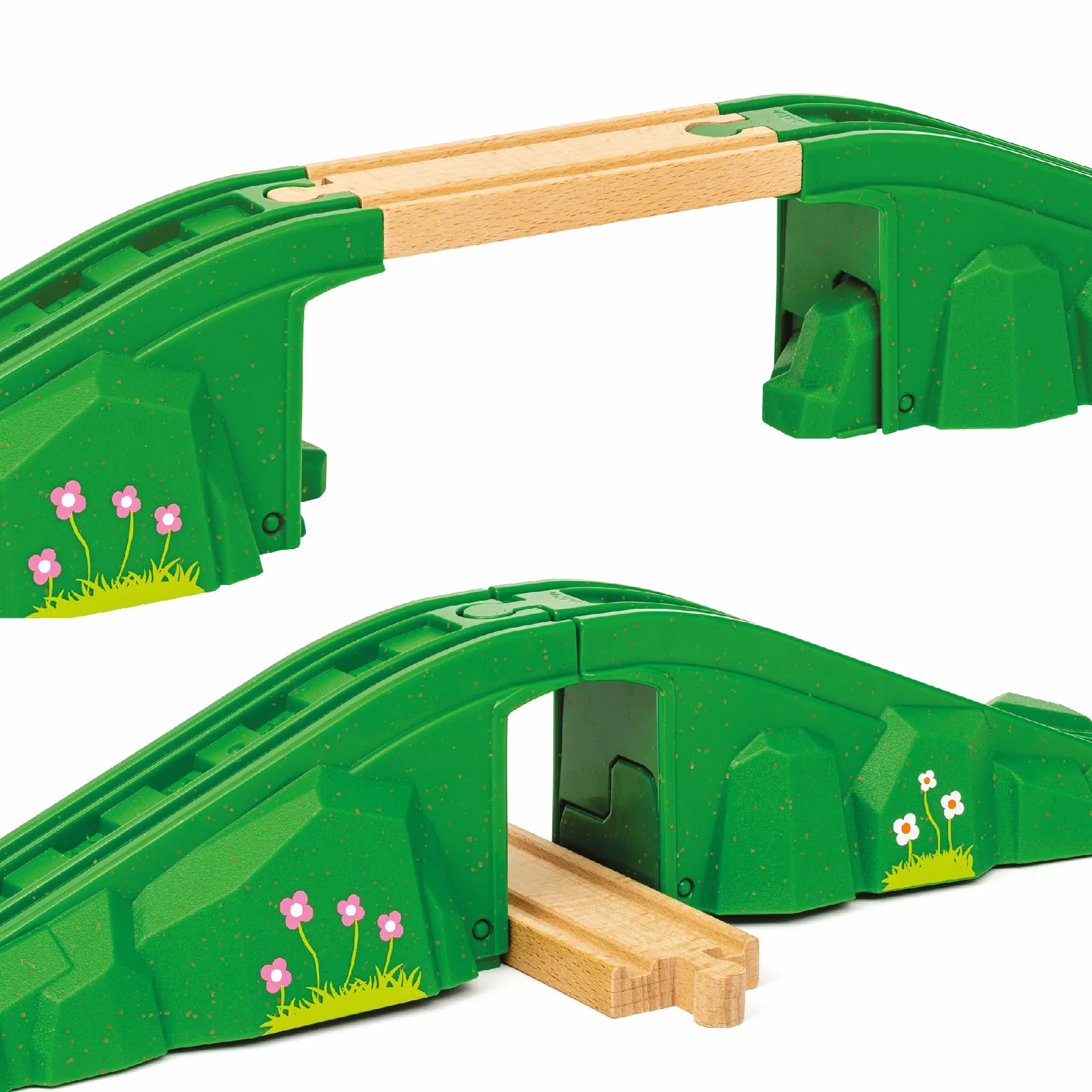 BRIO World Puente Arqueado Accesorio Tren Juguete Bloques Construcción Niños 3 Años Regalo