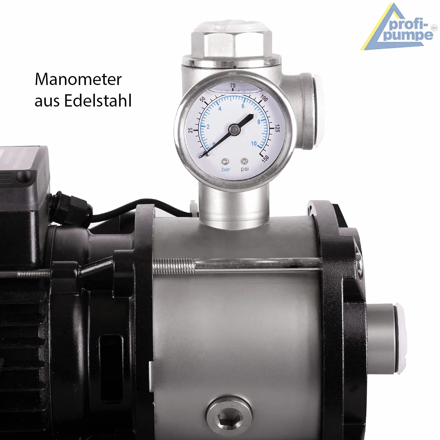 INVERTER HOUSWATERWORK INVERT-Tech 4.1, sistema automático de agua doméstica bomba de vórtice de imán permanente bomba de agua doméstica con tanque de presión y sensor de presión