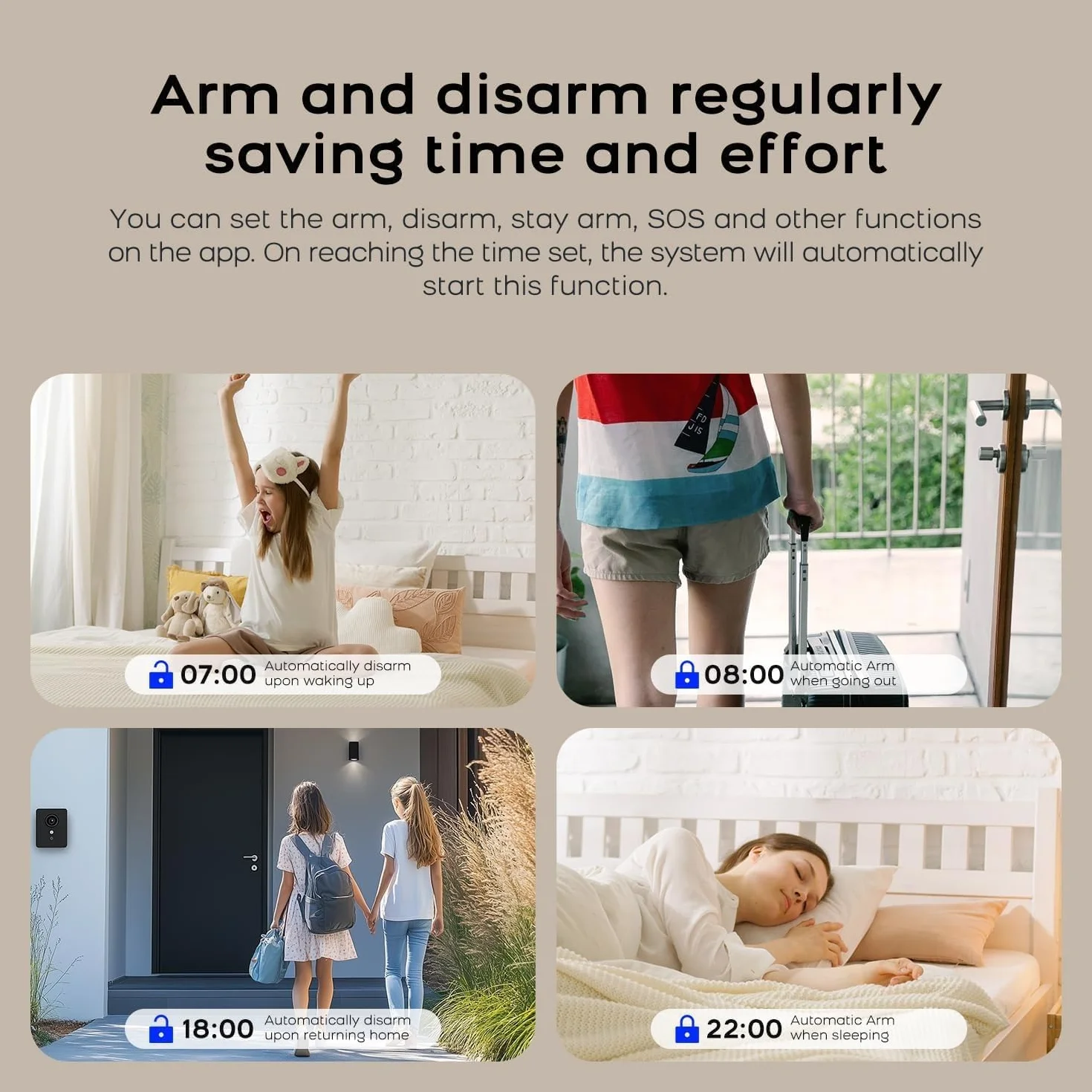 Sistema de alarma de seguridad inalámbrico WiFi GSM 4G Alexa y Google compatible con sirena PIR Sensor de movimiento mandos a distancia Sensor de ventana/puerta TUYA APP Control Sistema de alarma