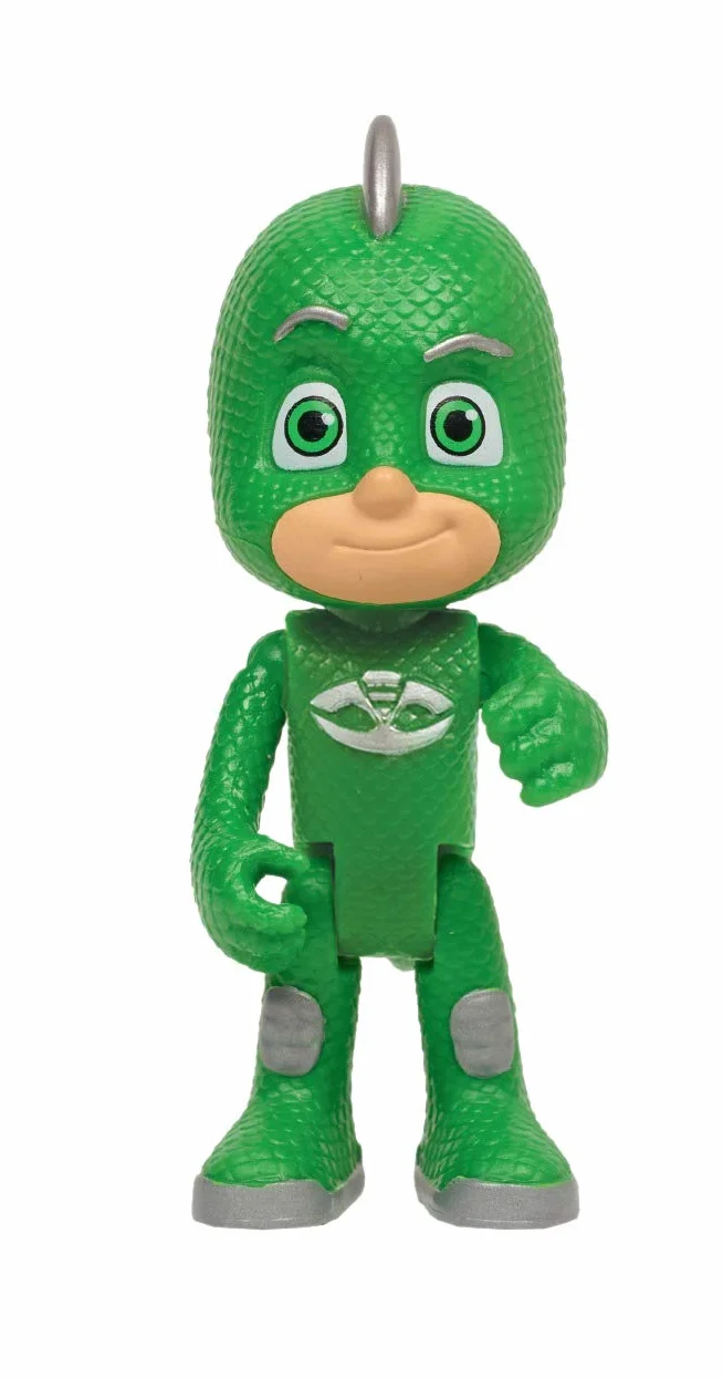 Simba PJ Masks Turbo Robot Gecko 23 cm con luz y cañón
