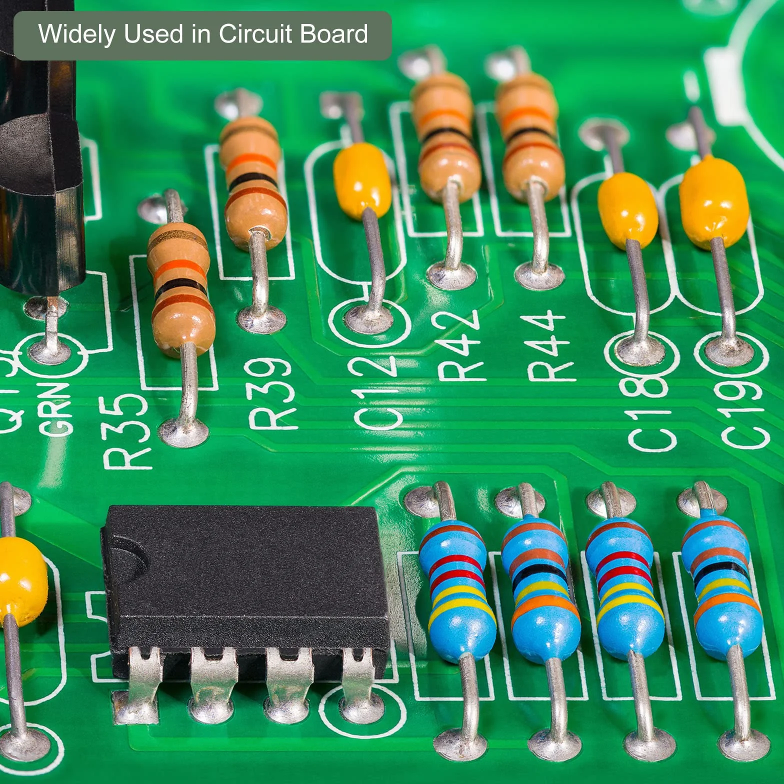 YOKIVE 150K Ohm Resistencias 1/2W 1% Metal Película 5 Bandas DIY Proyectos Electrónicos