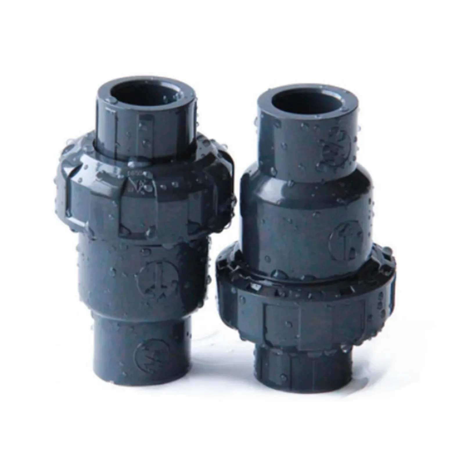 Válvula de retención de PVC SANKING de Taiwán, válvula de retención de aleta de plástico interior de 50MM, válvula Universal Vertical Horizontal DN25 DN32 DN40 DN50(DN40)