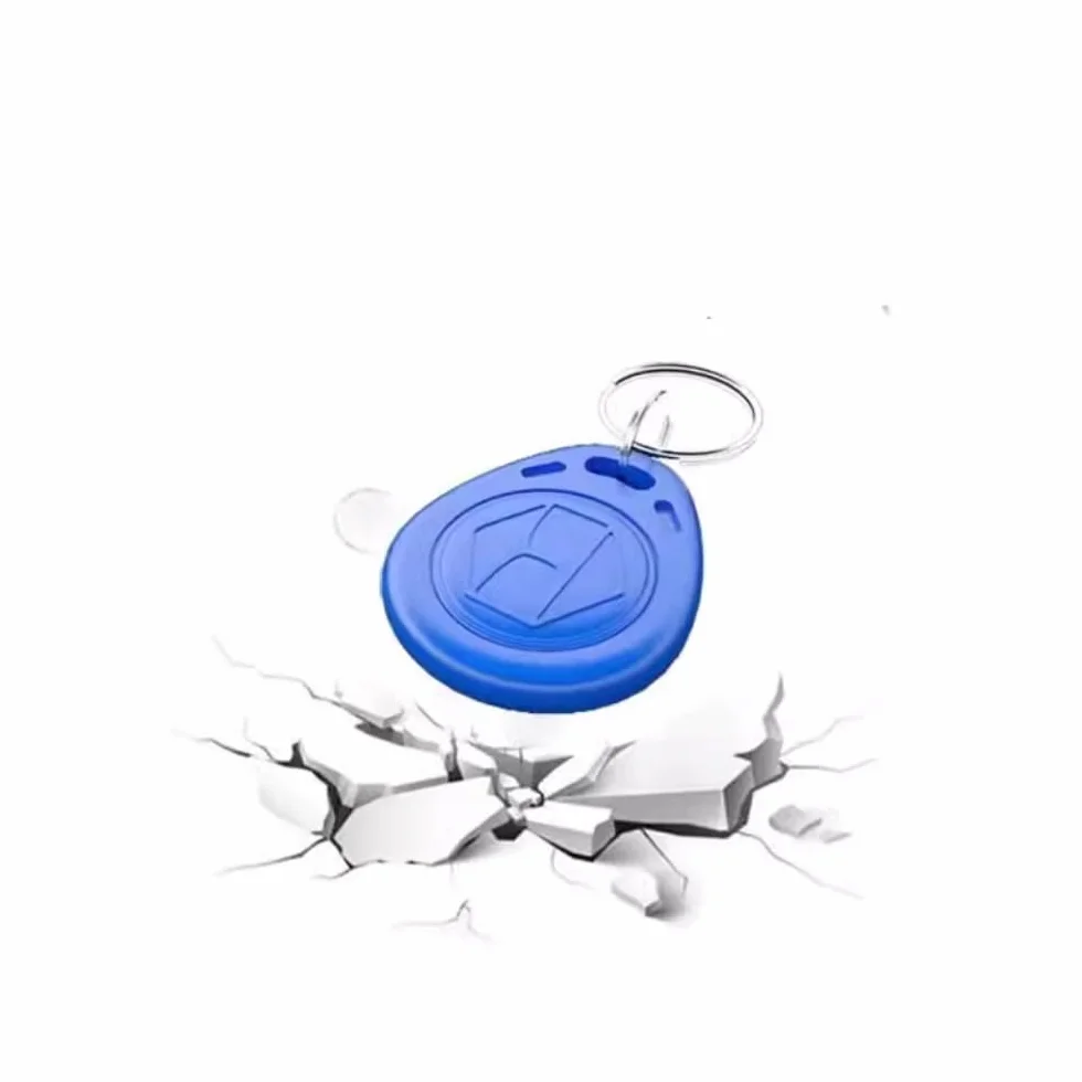 Llavero RFID 125KHz TK4100 EM4100 Azul 10 Piezas para Control de Acceso