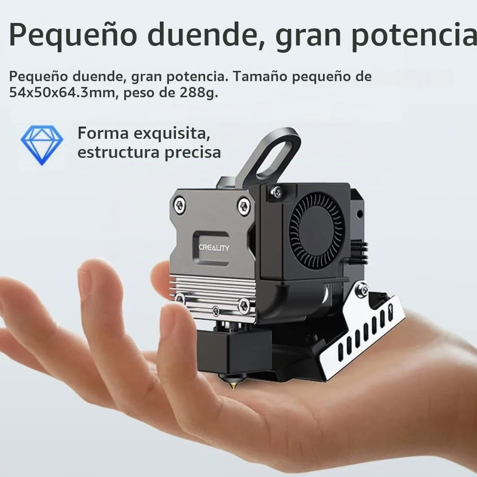 Creality Sprite Extruder Pro Dual Gear Feeding All Metal Design 3.5:1 Gear Ratio for Ender 3 Series (Pro/Max/V2), Compatible with BL Touch/CR Touch