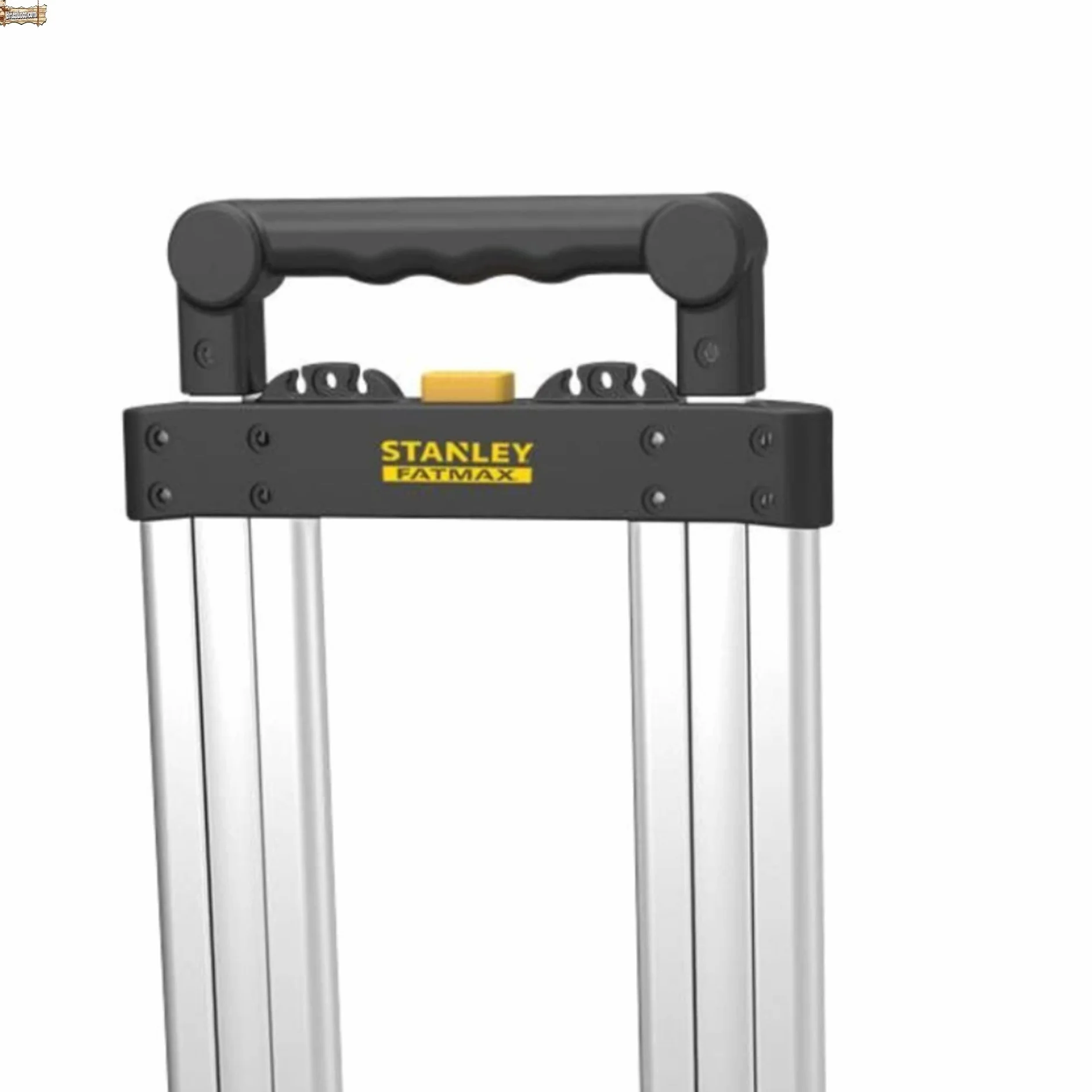 BricoLoco Carretilla Plegable de Aluminio Profesional, de Mano de Carga. hasta 70 kgs. Almacén, mudanza. Ligera y Robusta. Asa Regulable. Diseño Compacto.
