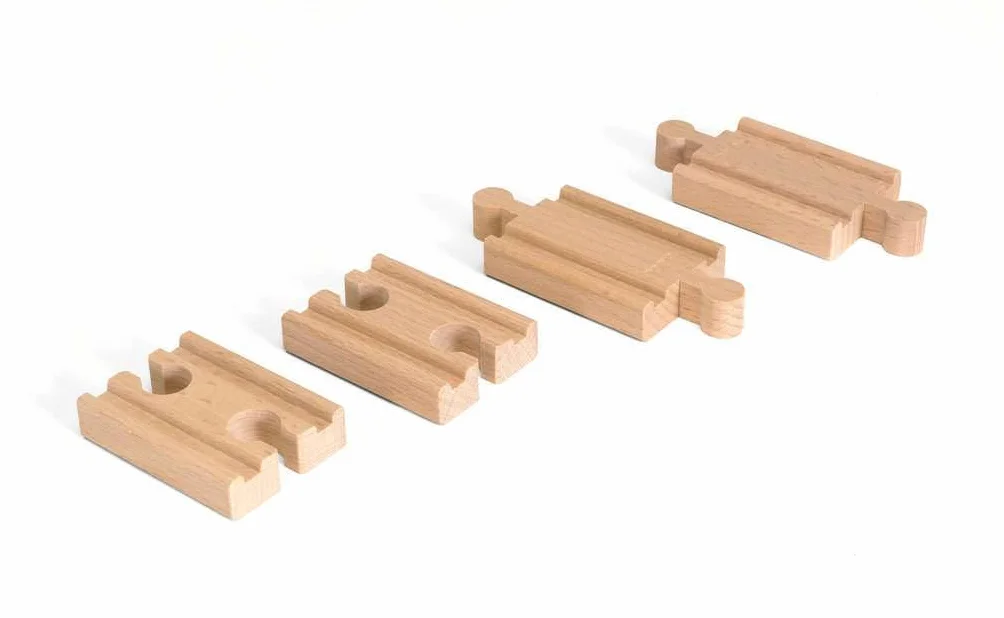 BRIO Pack de vías Rectas Mini 33393