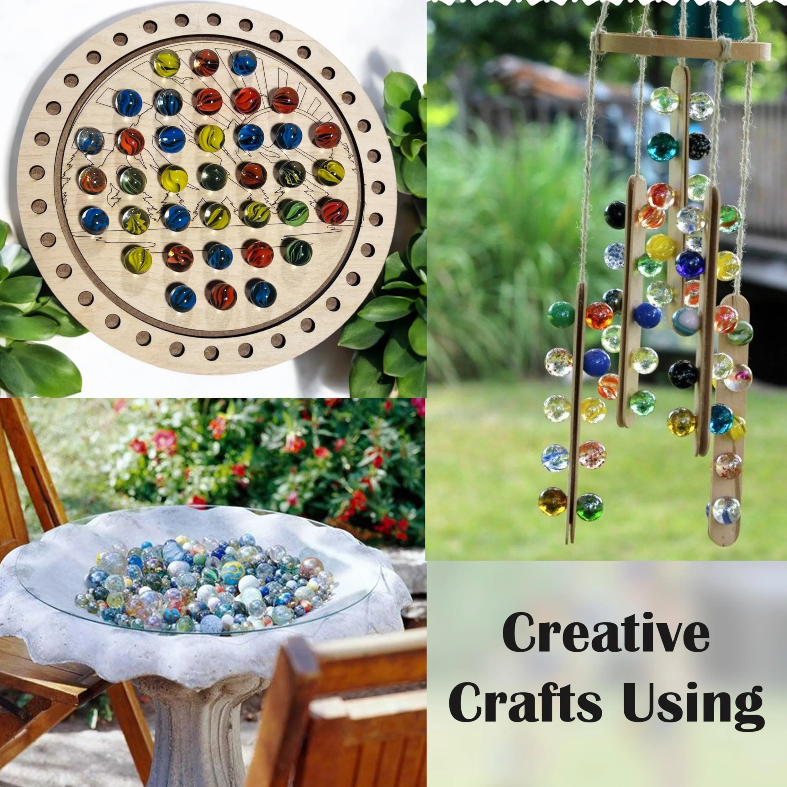 Canicas de Cristal 15 mm Pack Grande 170 Piezas Juego Clásico Ojo de Gato Multicolor para Decoración Plantas Acuarios Manualidades