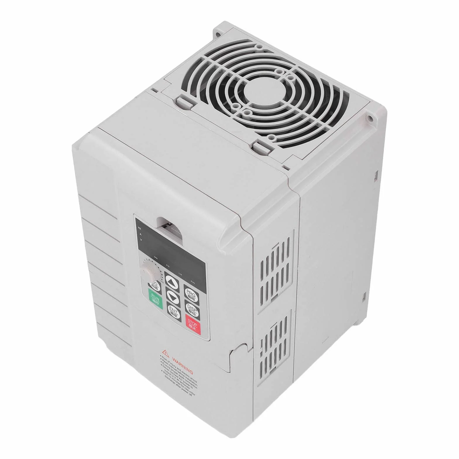 Inversor de Uso General 4KW 25A, Filtro Integrado, Control PWM, Entrada Monofásica de 220 V, Salida Trifásica de 380 V, para Ventiladores, Bombas, Compresores de Aire