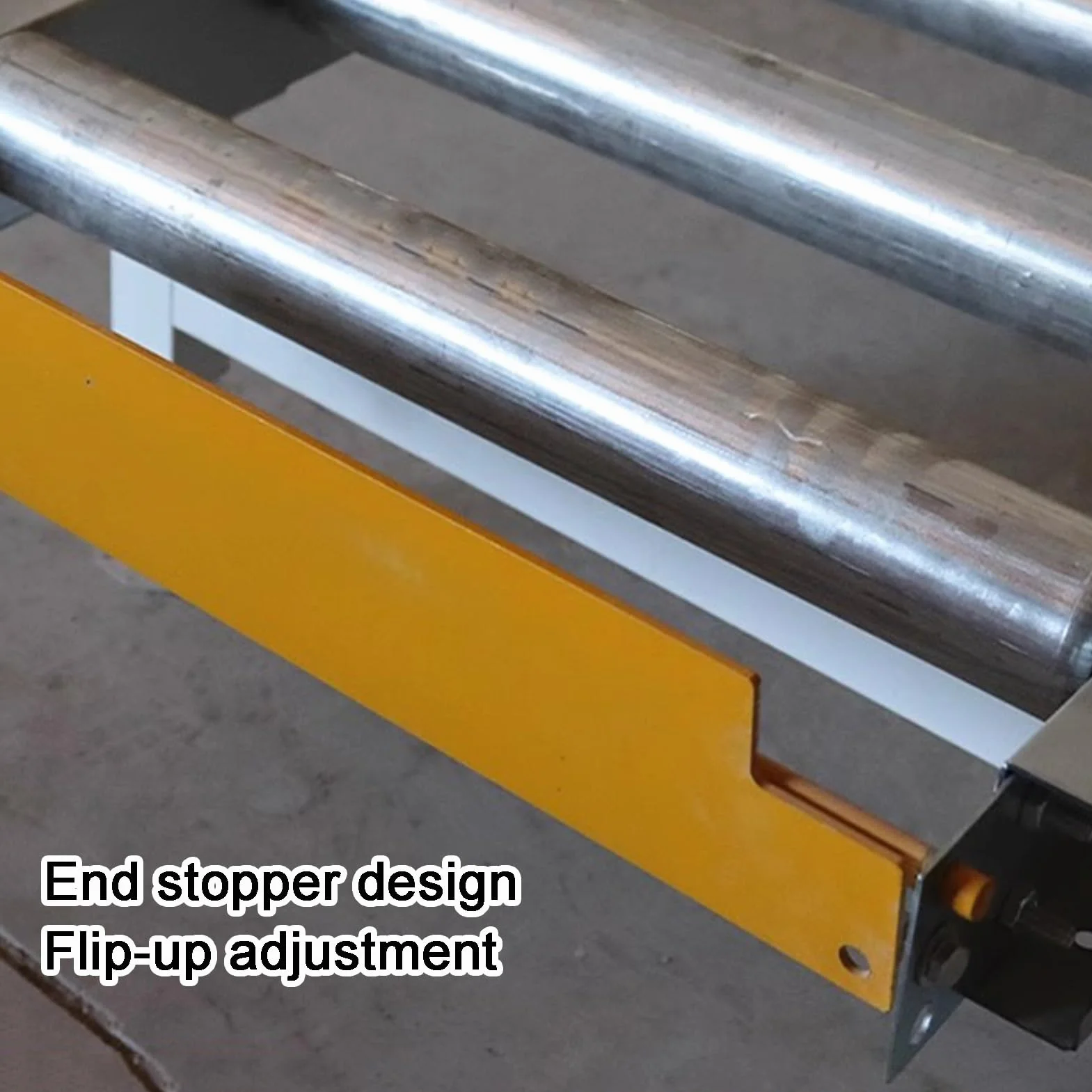 Rodillo transportador industrial ligero de acero galvanizado sin enchufes, empalmable, perfecto para almacenes y fábricas, 150 x 80 x 30 cm, diseño de carga