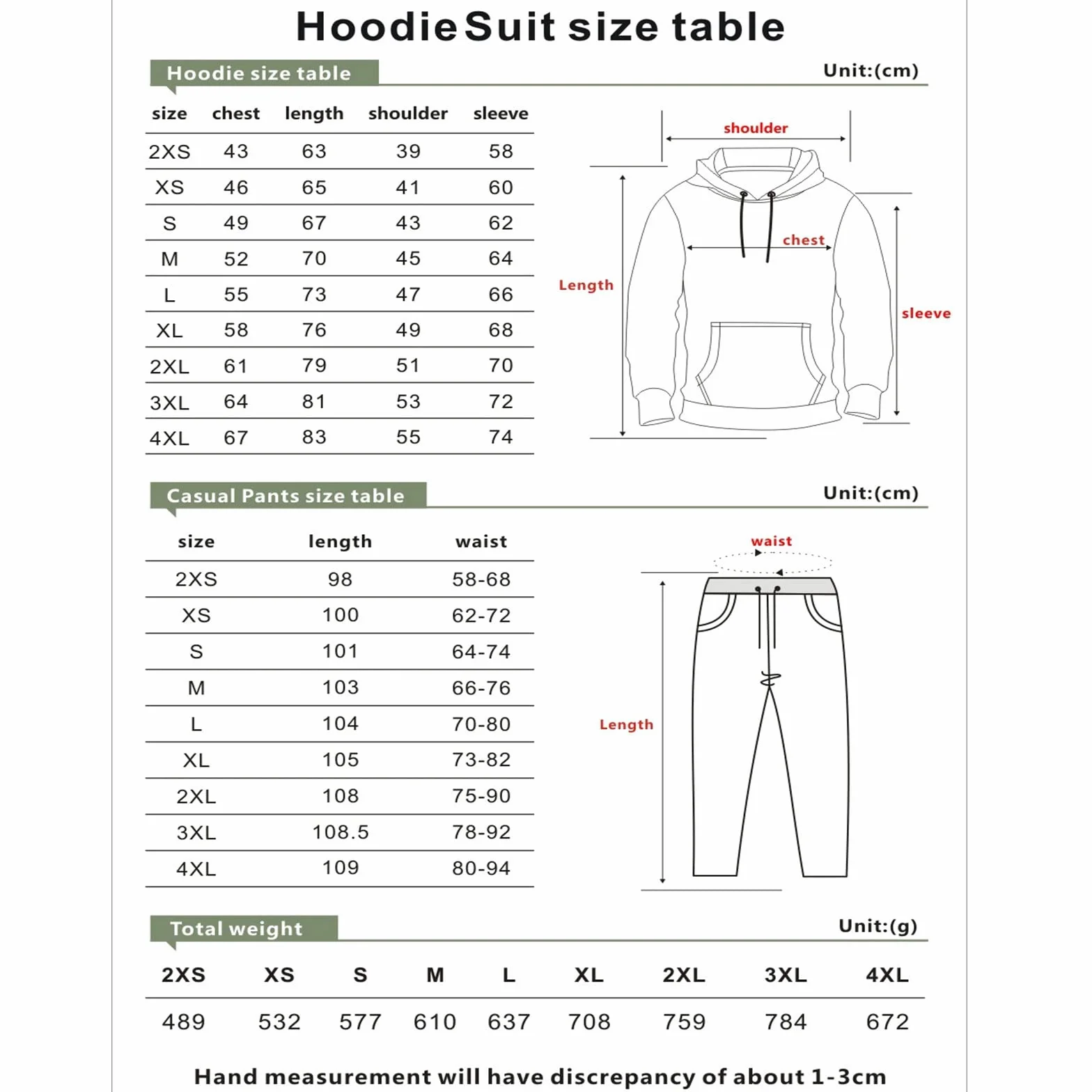 Aot Sudaderas con Capucha Pantalones Dos Piezas Traje Unisex Cosplay Chándal