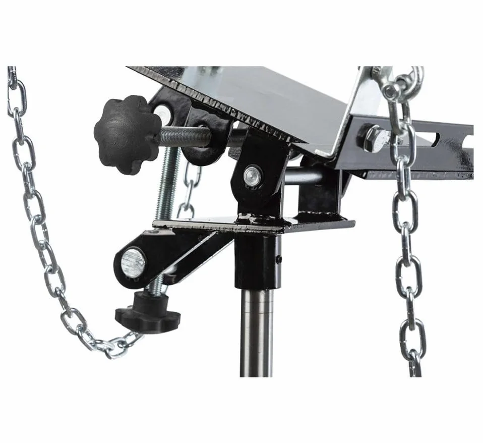 SIO Adaptador Ajustable para Caja de Cambios – Soporte para Gato Hidráulico de Foso – Plataforma Regulable Universal para Transmisiones y Motores – Herramienta Profesional Taller Automoción