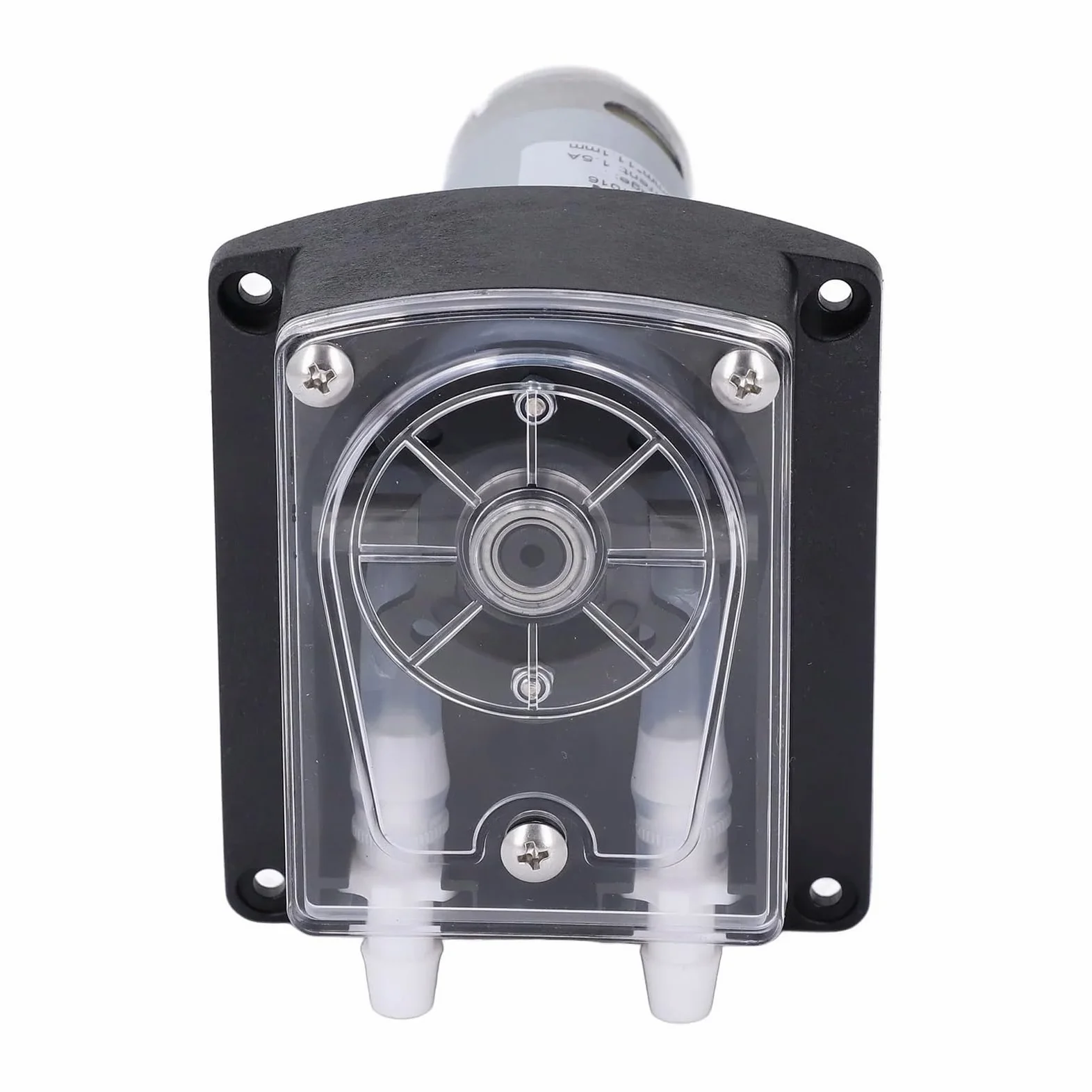 bomba peristáltica, Bomba peristáltica de alta presión, 1500 ml/min, grado alimenticio, doble cabezal, industrial, 24 V CC