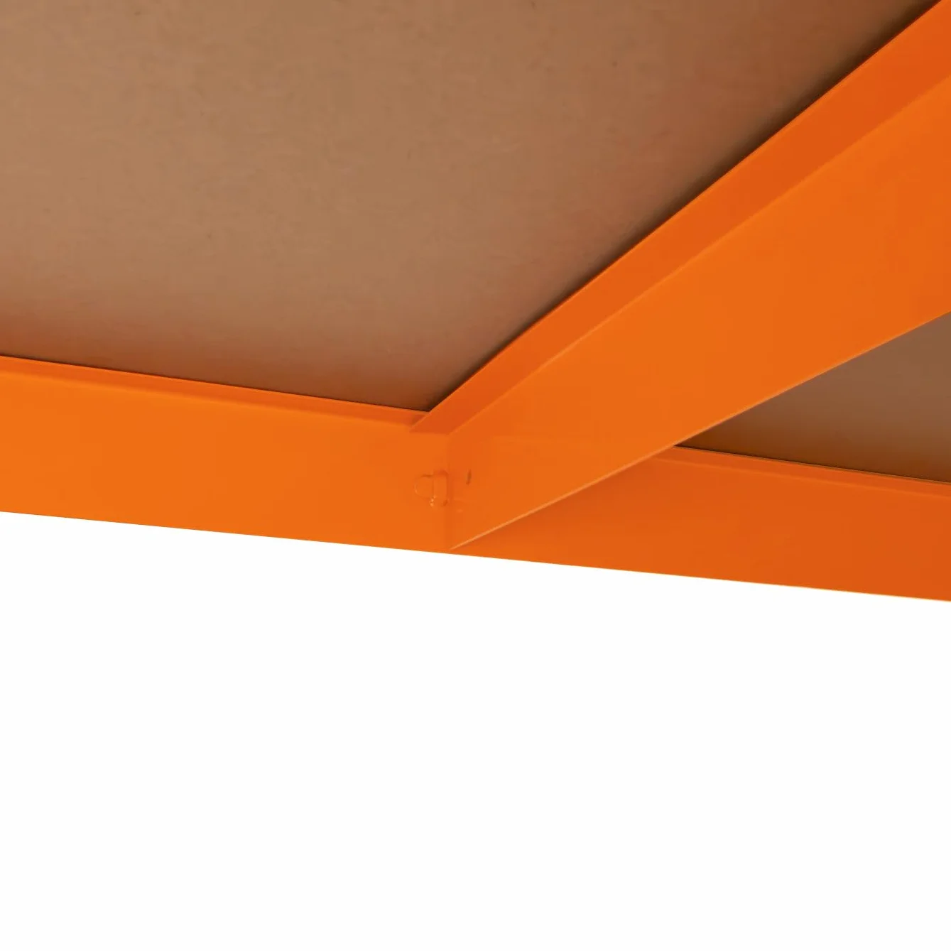 Banco de Trabajo p/Garaje S-Rax 2 Niveles | 150cm x 60cm x 90cm | Capacidad por Nivel 300kg | Montaje Sin Tornillos | 2 Barras de Soporte Reforzadas | Patas de Goma | Mesa para taller almacén depósito